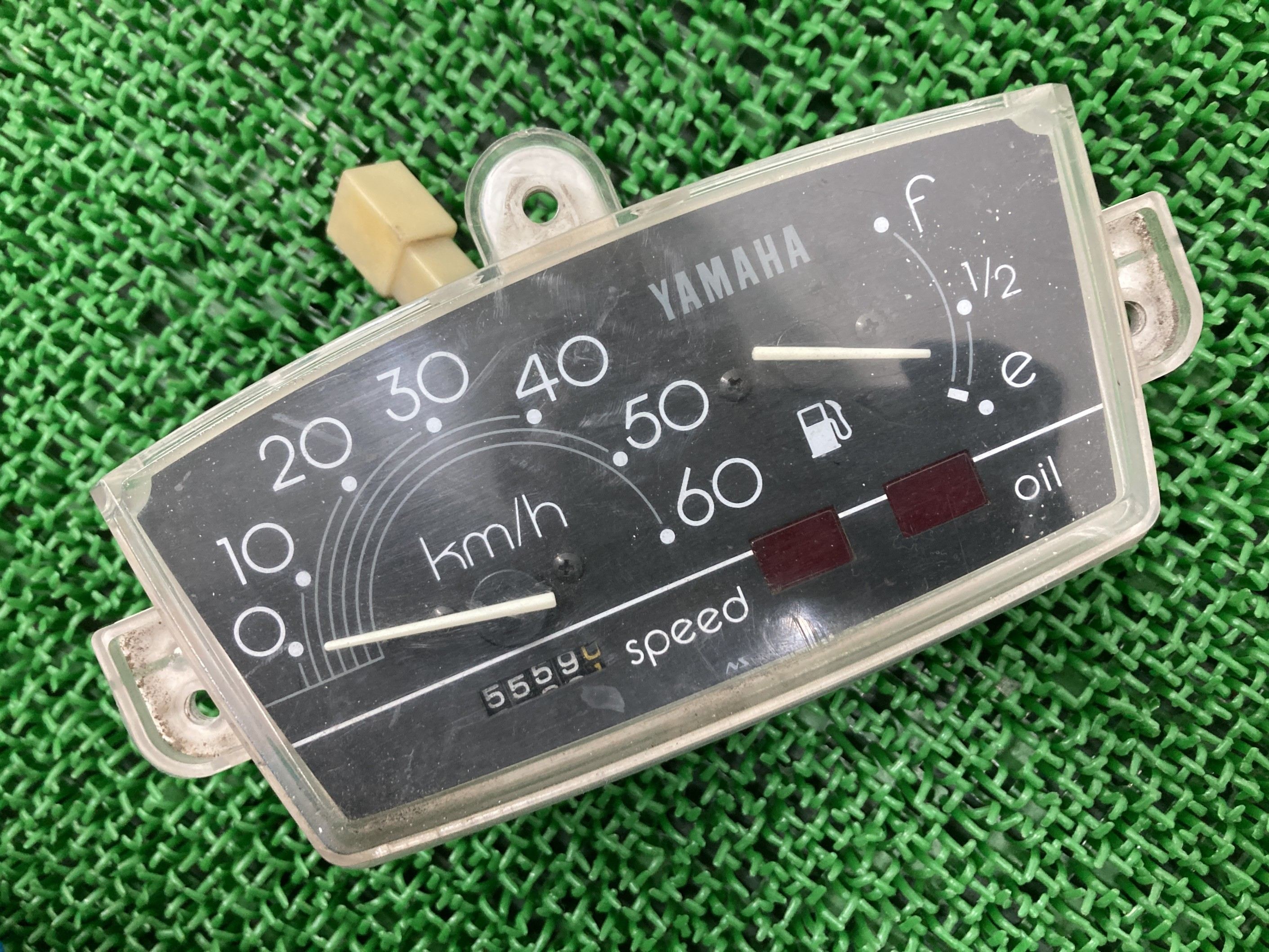 ミント50メーターヤマハ純正バイク部品1YUMINT割れ欠け無し品薄希少品車検Genuine【中古】 53