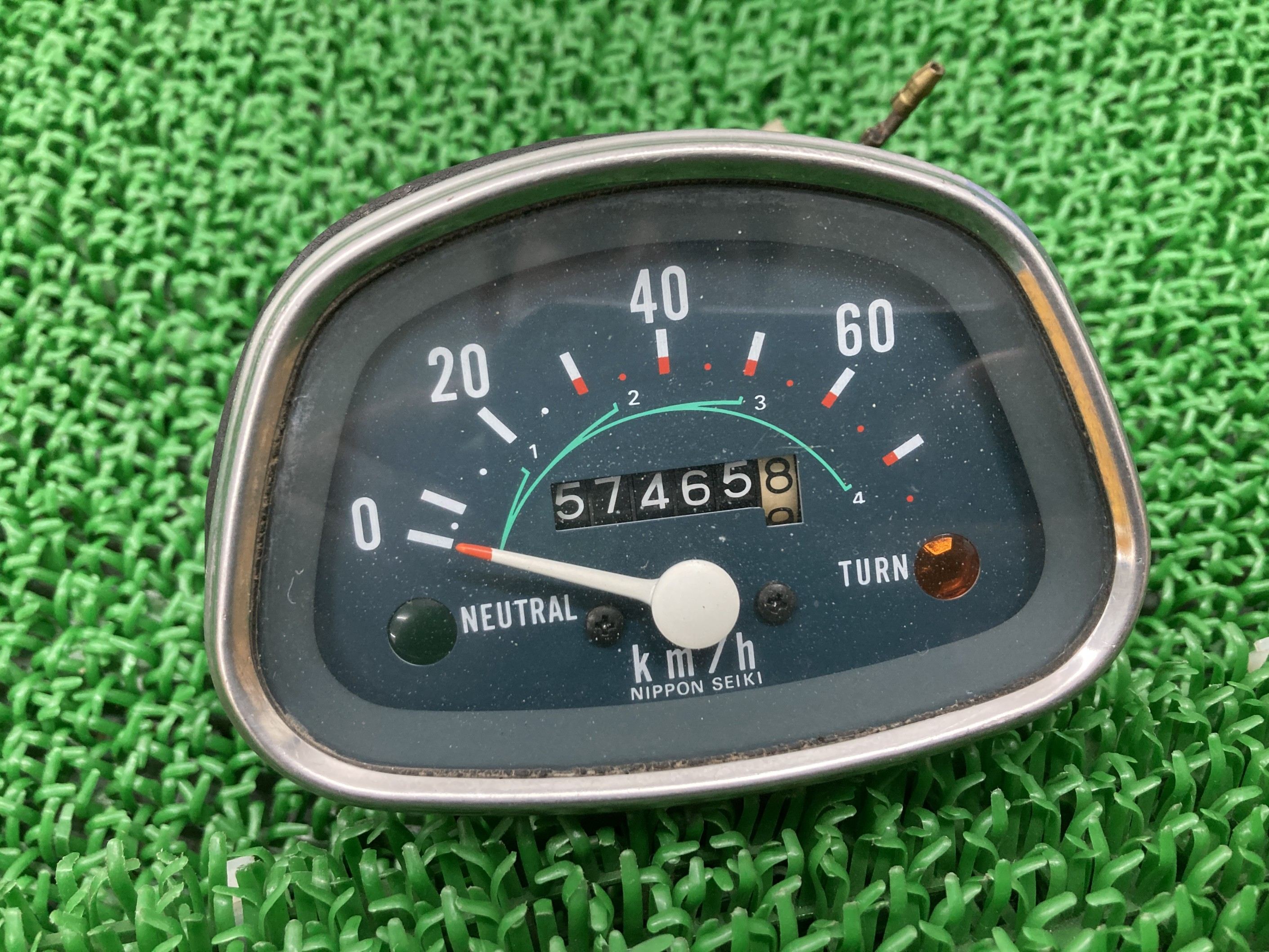 CD50ベンリィメーターホンダ純正バイク部品ベンリィ50スピードメーター修復素材に品薄希少品車検Genuine【中古】 85|ティーエスパーツ 店