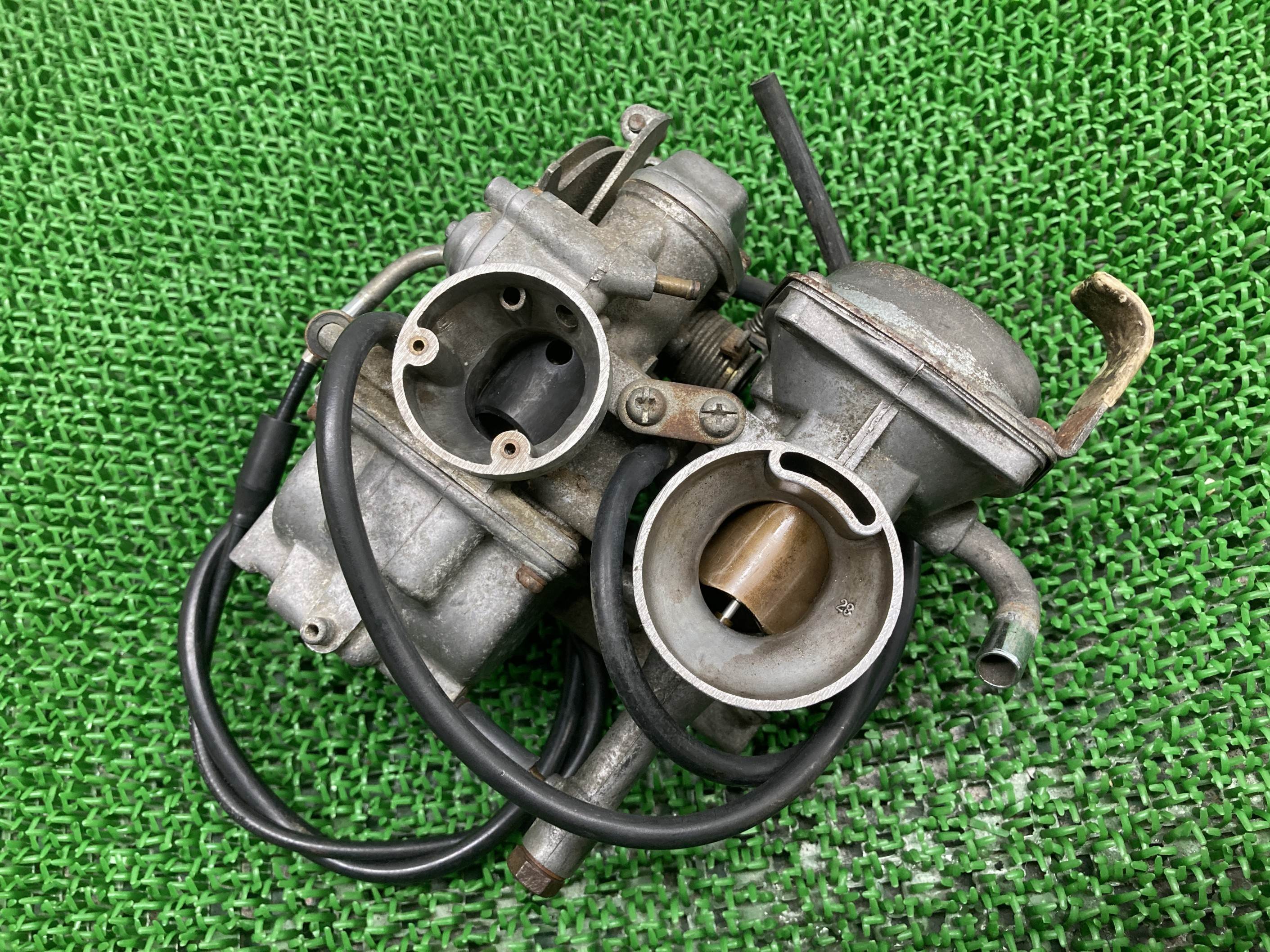 SRX400キャブレターヤマハ純正バイク部品1JLSRX-4YDSL修復素材に割れ欠け無し車検Genuine【中古】 10