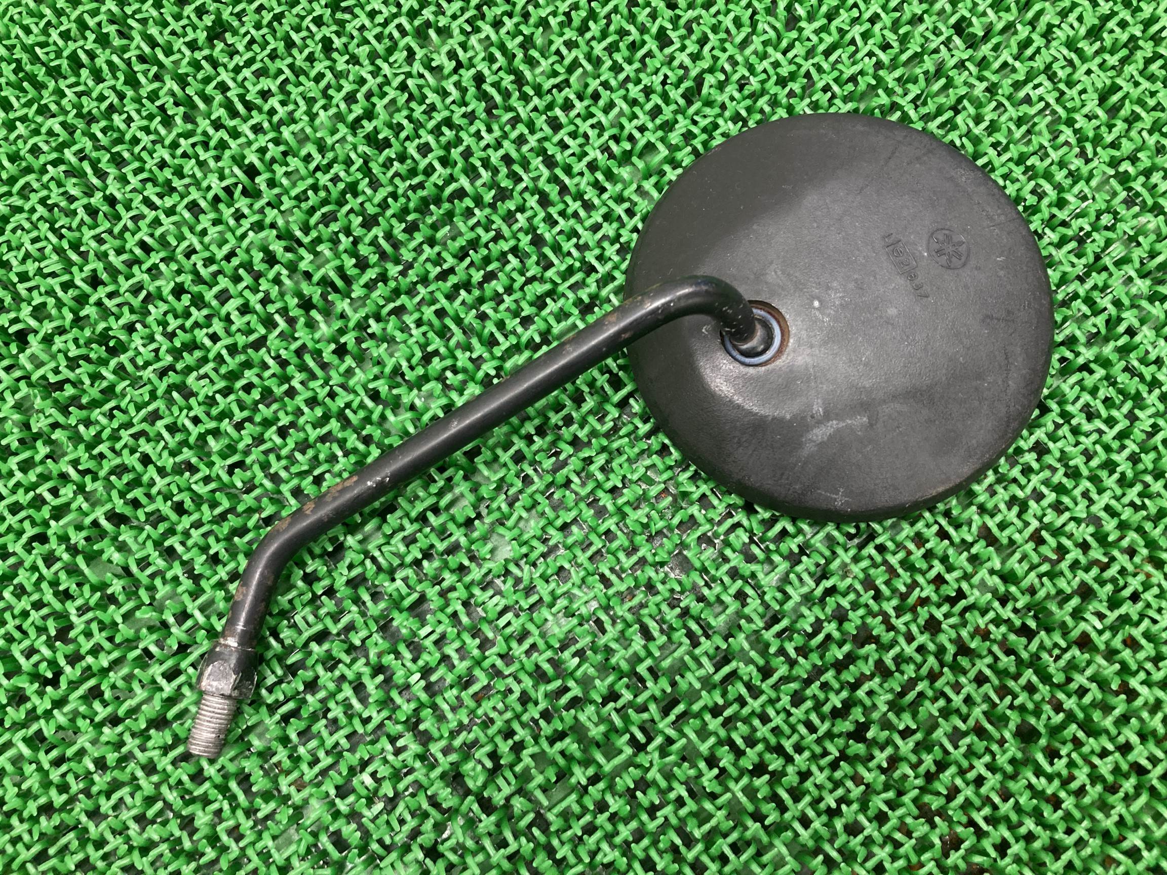 TY250スコティッシュ ミラー 左 ヤマハ 純正 バイク 部品 正10mm 当時物 トライアル 割れ欠け無し 品薄 車検 Genuine 【中古】 59