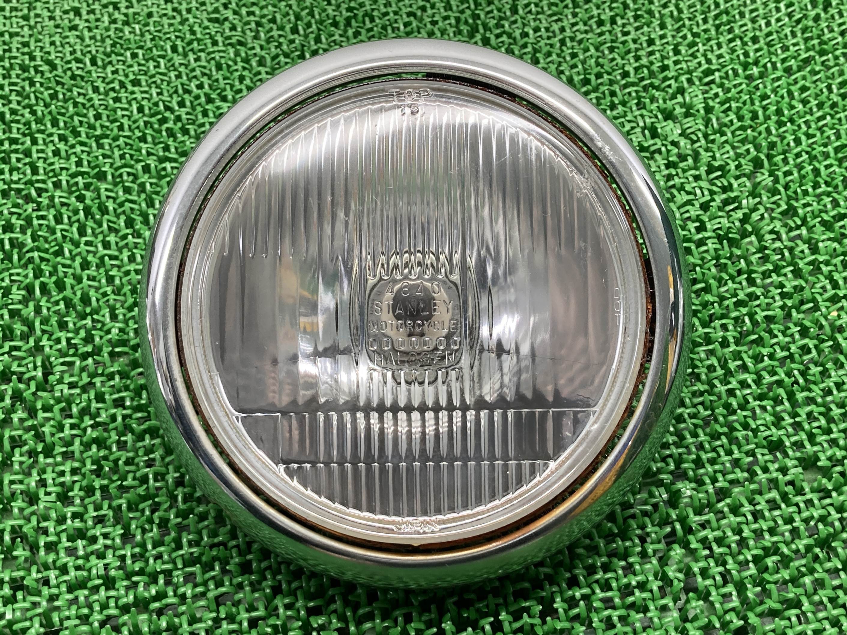 バンバン200 ヘッドライト スズキ 純正 バイク 部品 NH41A VanVan200 割れ欠け無し 品薄 希少品 車検 Genuine 【中古】 70