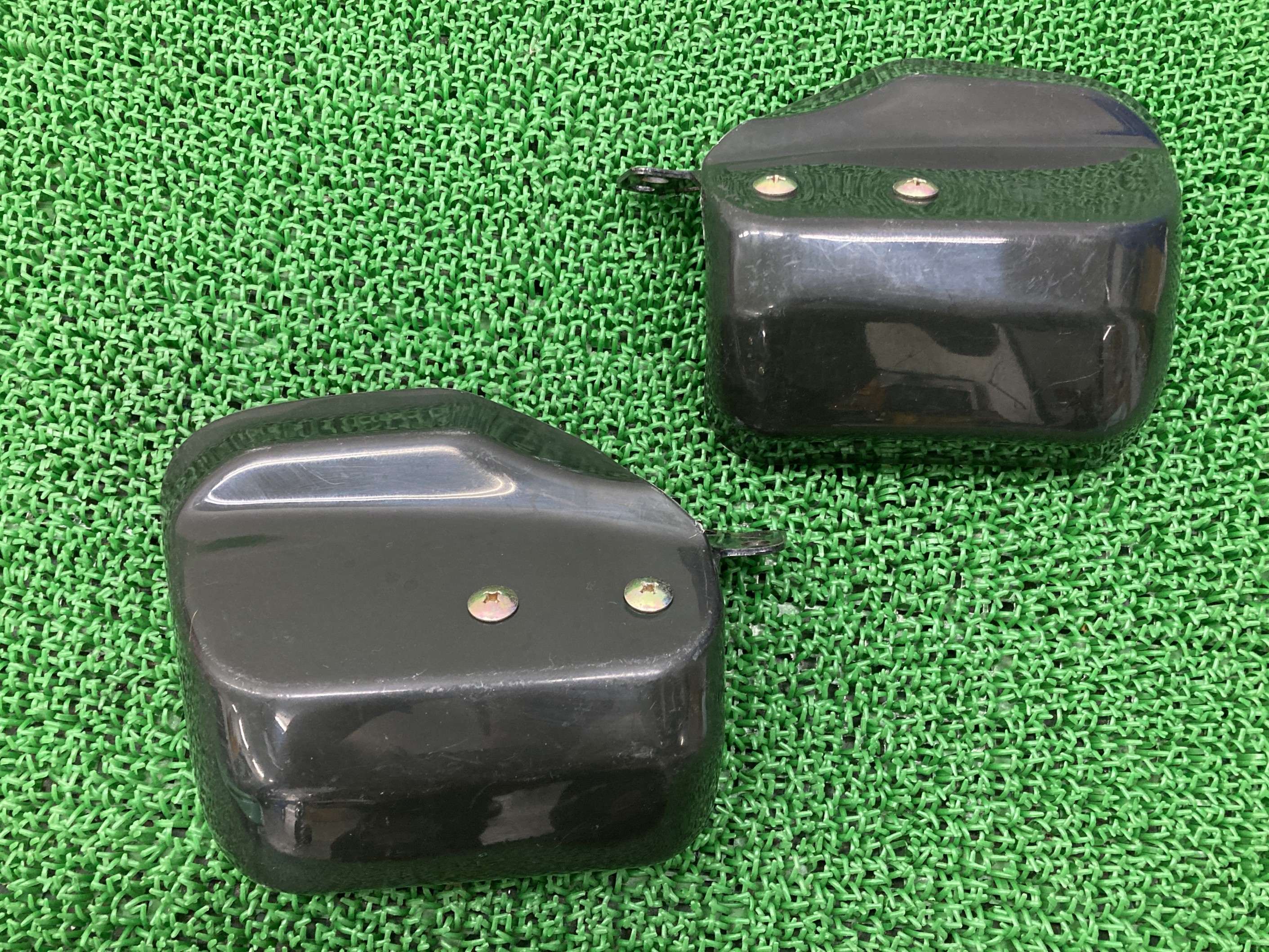 ワールドウォーク製PCX125PCX150ナックルガード左右黒社外バイク部品ドラッグスター400VH01JVH02Jにも【中古】 33