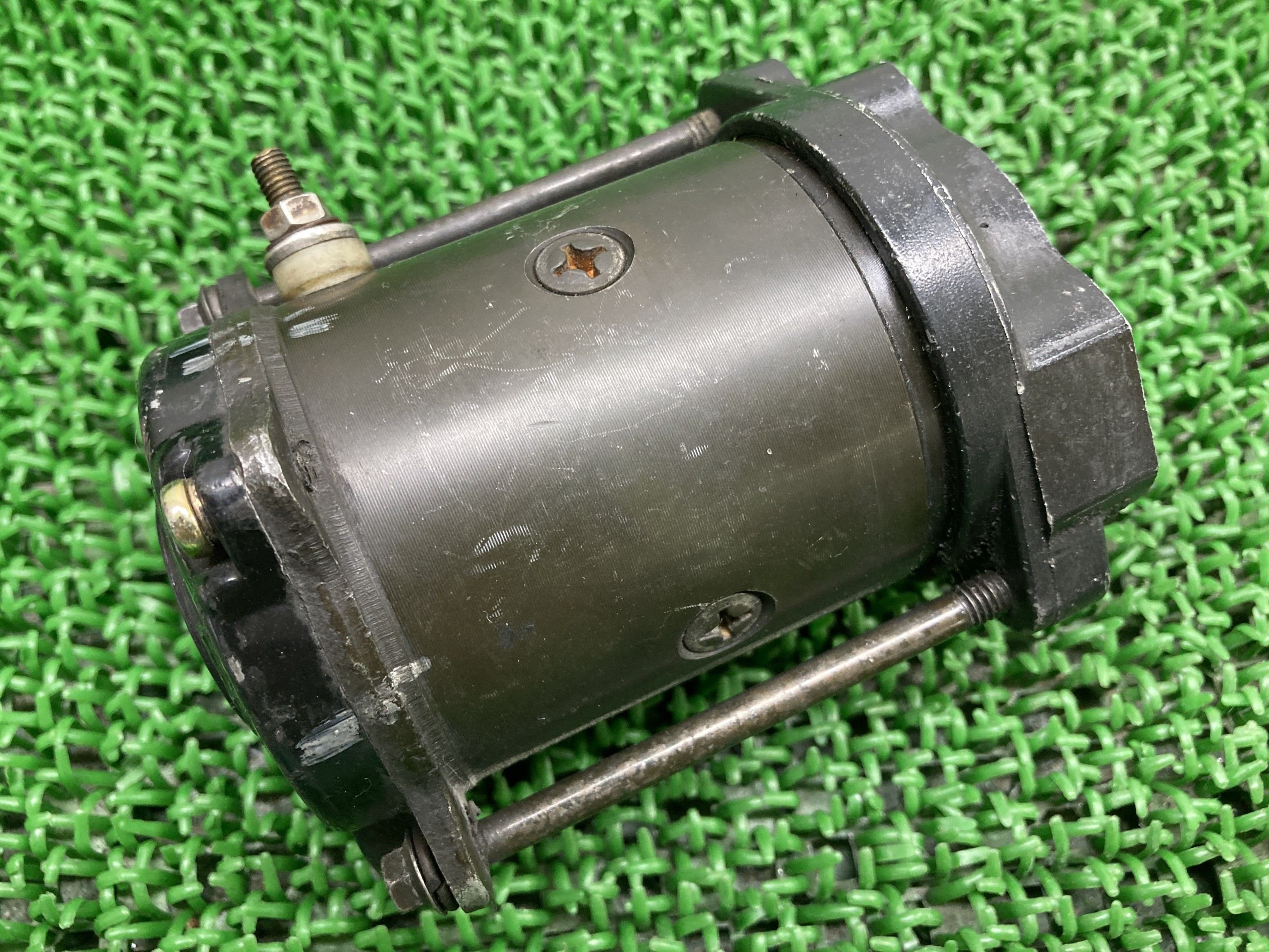 ミト125 セルモーター 純正 バイク 部品 カジバ CAGIVA 92-94年 MITO125 スターターモーター 機能的問題なし 車検 Genuine 【中古】 jS
