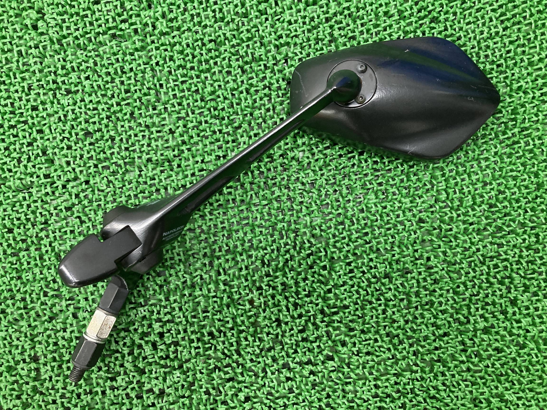 ナポレオン製ドゥカティ ミラー 片側 社外 バイク 部品 正10mm モンスター シャークミラー レイセーブ 割れ欠け無し 【中古】 Zj