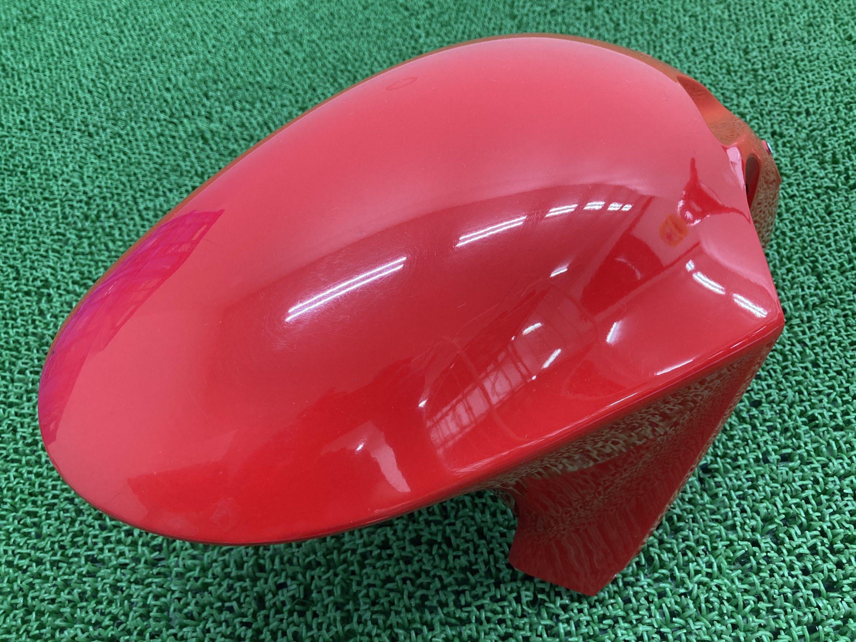 CBR929RR フロントフェンダー 赤 MCJ ホンダ 純正 バイク 部品 SC44 CBR954RR FireBlade ファイヤーブレード 割れ欠け無し 車検 Genuine 【中古】 Be|ティーエスパーツ 店