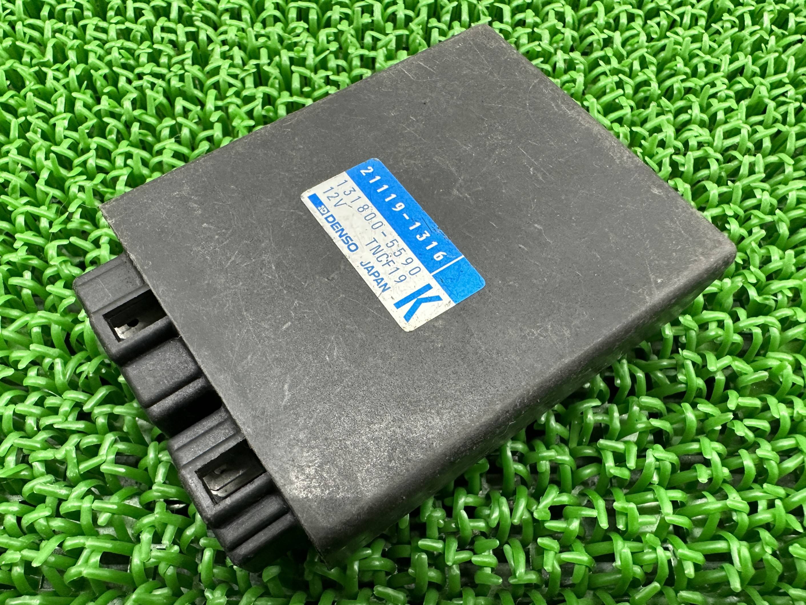 バリオス イグナイター カワサキ 純正 バイク 部品 ZR250A 前期 CDI スパークユニット 機能的問題なし 車検 Genuine 【中古】 oO