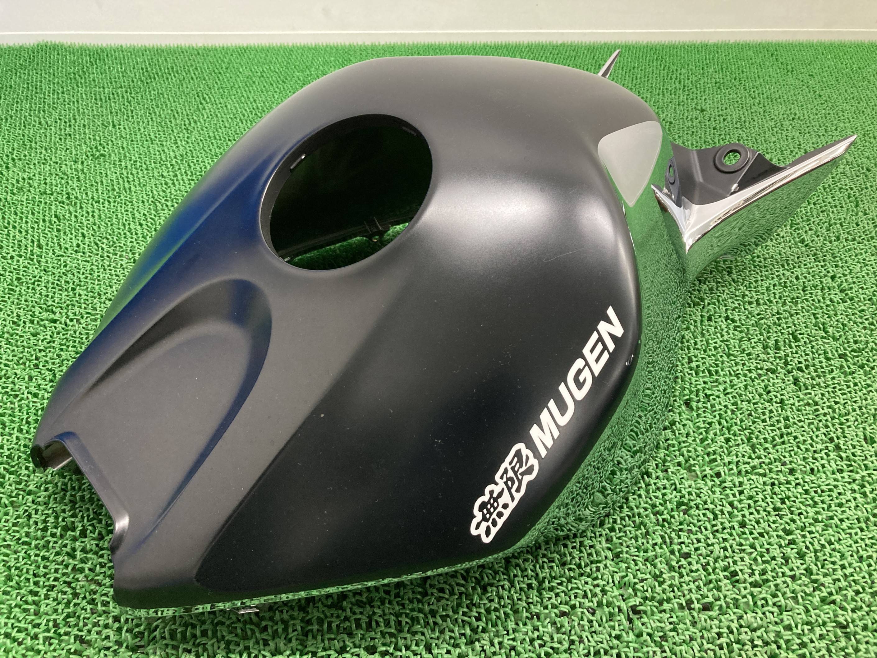 CBR1000RR タンクカバー 黒/メッキ ホンダ 純正 バイク 部品 SC57 04年～05年モデル 前期 無限 MUGEN 限定車 車検 Genuine 【中古】 Se｜ティーエスパーツ　店