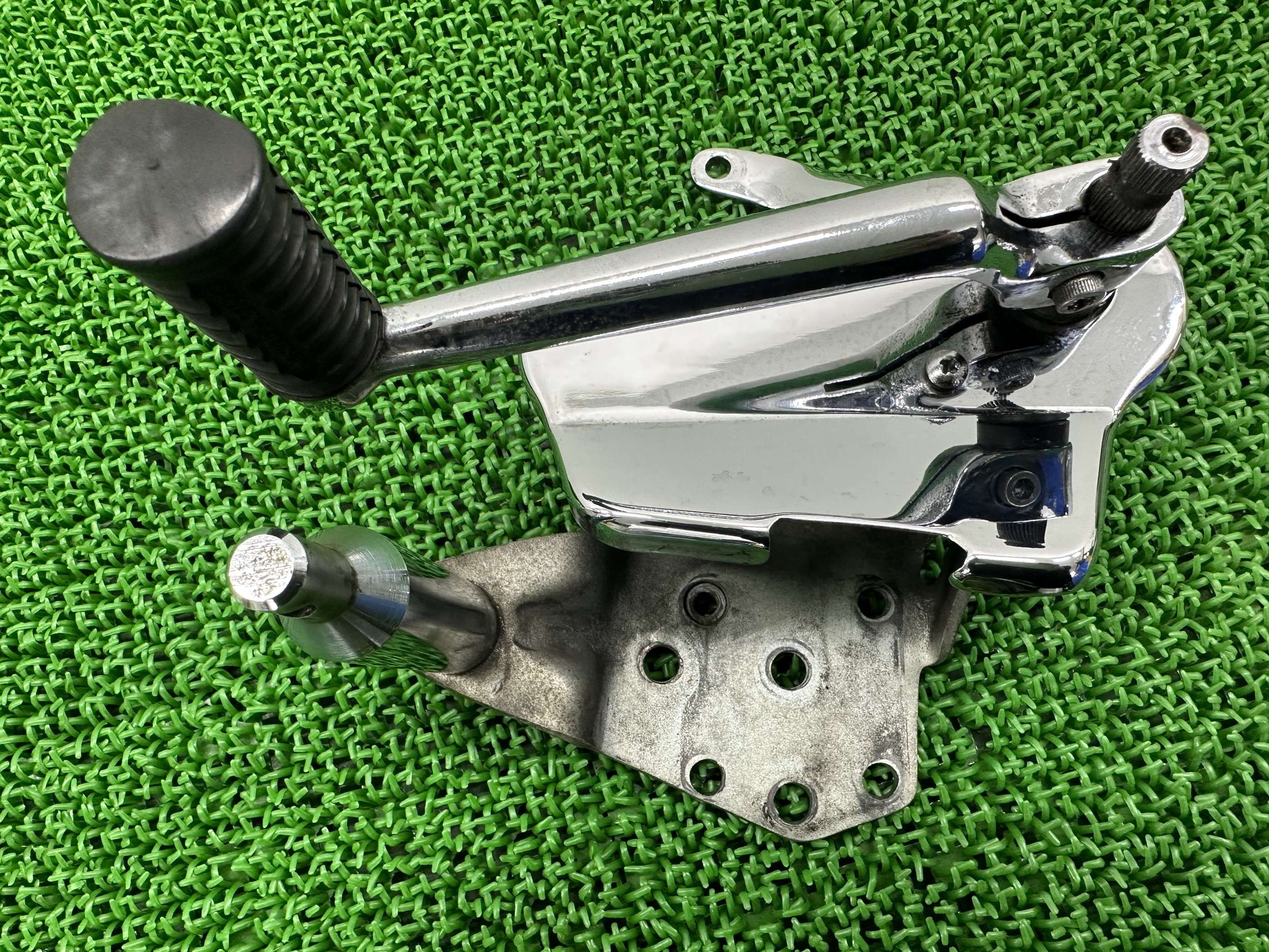 FLSTC1340 ステップ 左 ハーレー 純正 バイク 部品 ソフテイル 87-99年 FLSTF FLSTS シフトペダル 車検 Genuine 【中古】 lQ