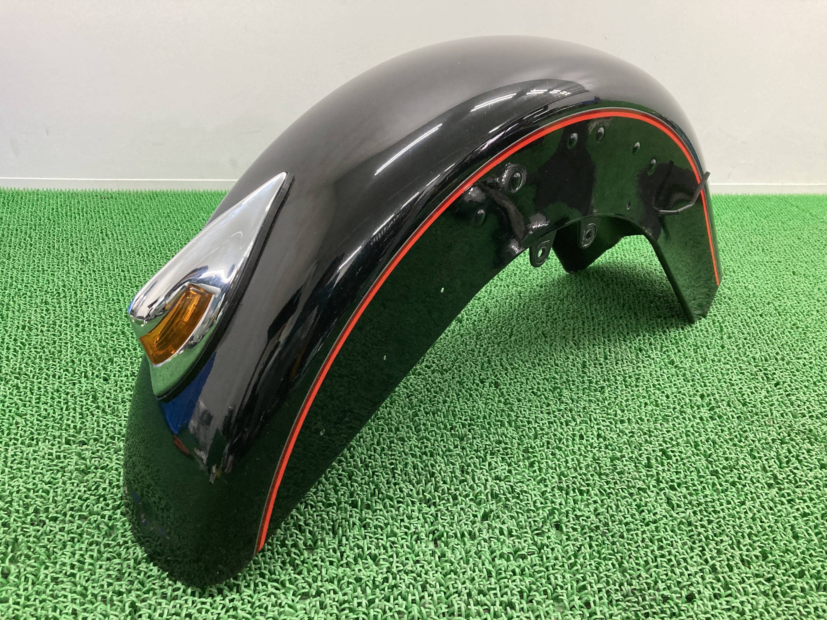 FLSTC1340 フロントフェンダー ハーレー 純正 バイク 部品 ヘリテイジソフテイルクラシック エボ EVO 修復素材やカスタム素材に コケキズ無し 車検 Genuine 【中古】 iN|ティーエスパーツ 店