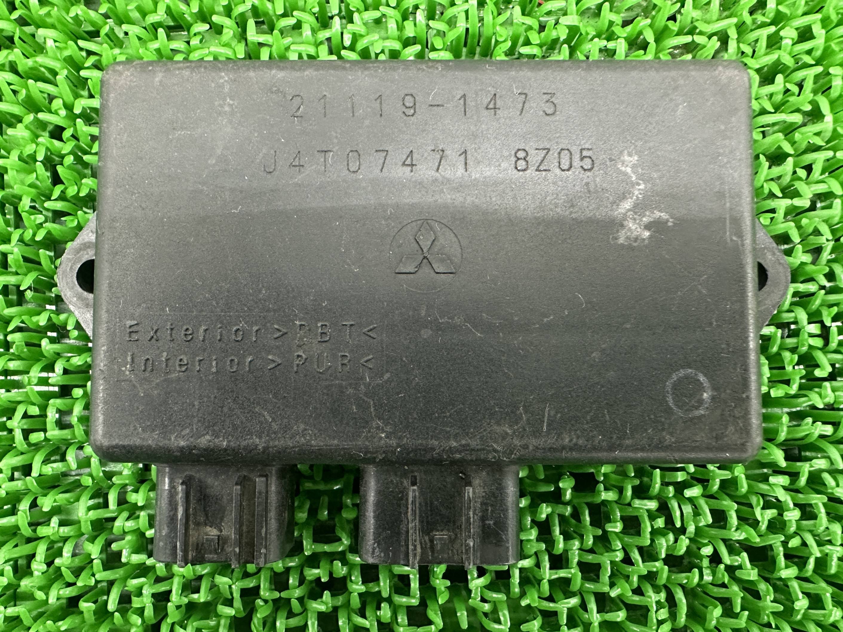 ゼファーカイ イグナイター カワサキ 純正 バイク 部品 ZR400G CDI スパークユニット 機能的問題なし 絶版 車検 Genuine 【中古】 zT