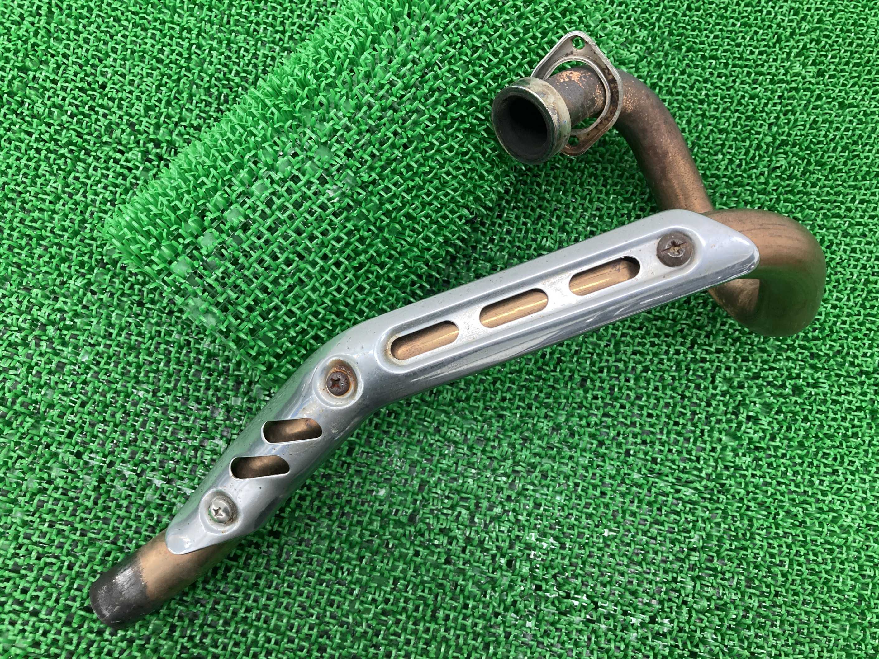 セロー225 エキパイマフラー 3RW ヤマハ 純正 バイク 部品 XT225 SEROW225 コケキズ無し 品薄 希少品 車検 Genuine 【中古】 rD｜ティーエスパーツ　店