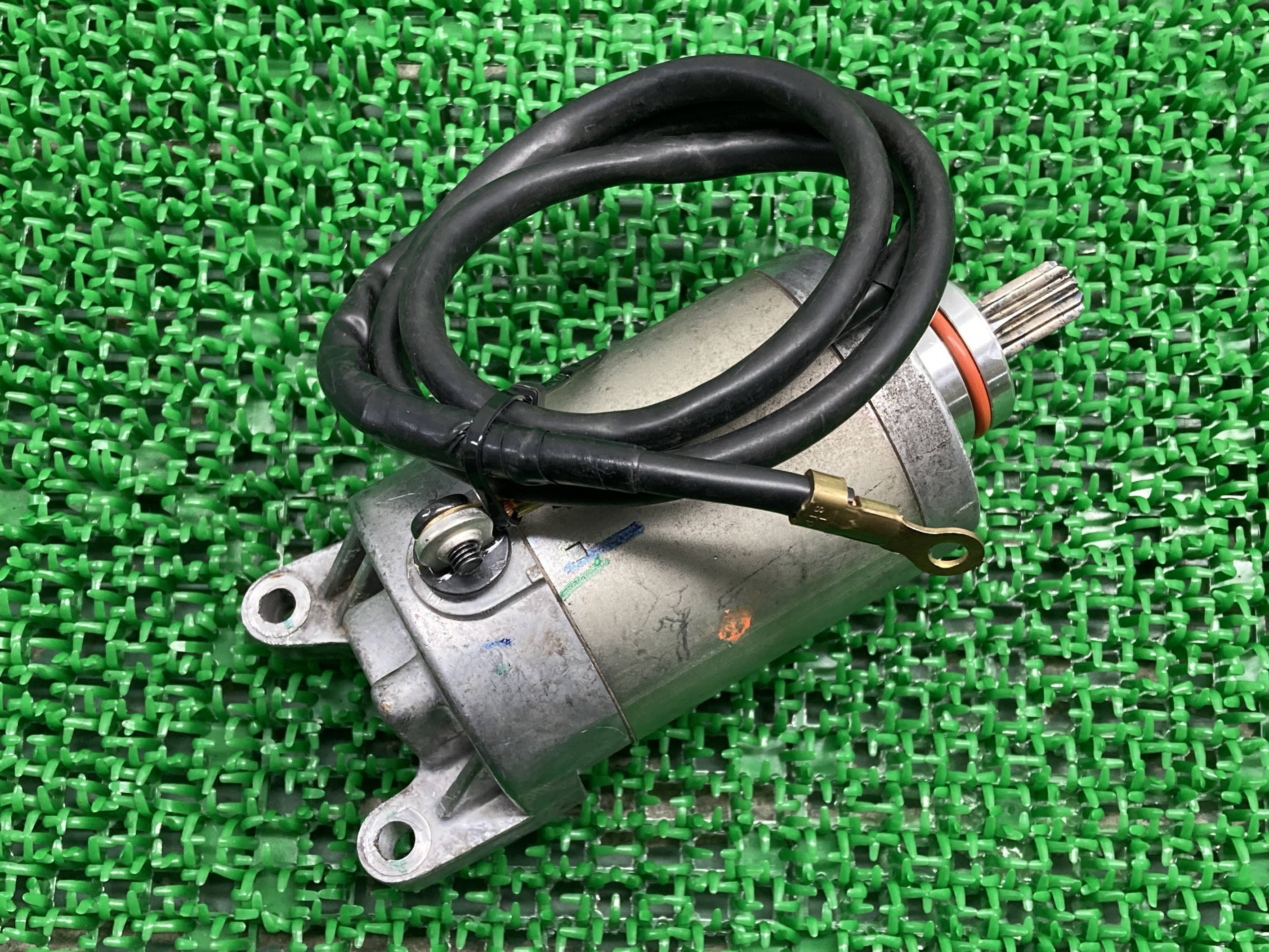 YZF-R25 セルモーター ヤマハ 純正 バイク 部品 RG10J スターターモーター 機能的問題なし 品薄 車検 Genuine 【中古】 Ht