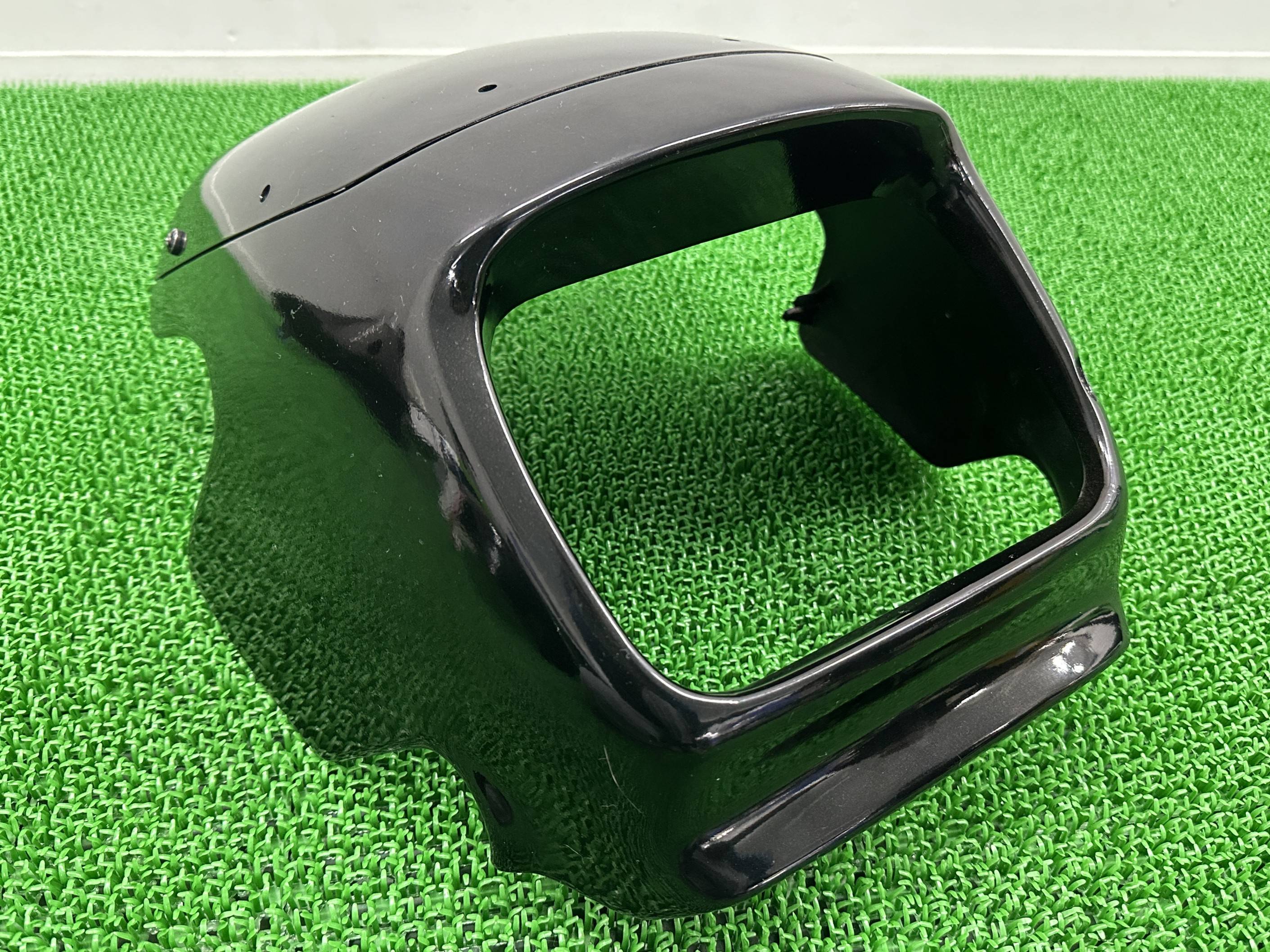 ZRX400 ビキニカウル 55028-1326 カワサキ 純正 バイク 部品 ZR400E アッパーカウル フロントマスク ライトカウル スクリーン 車検 Genuine 【中古】 kO|ティーエスパーツ 店