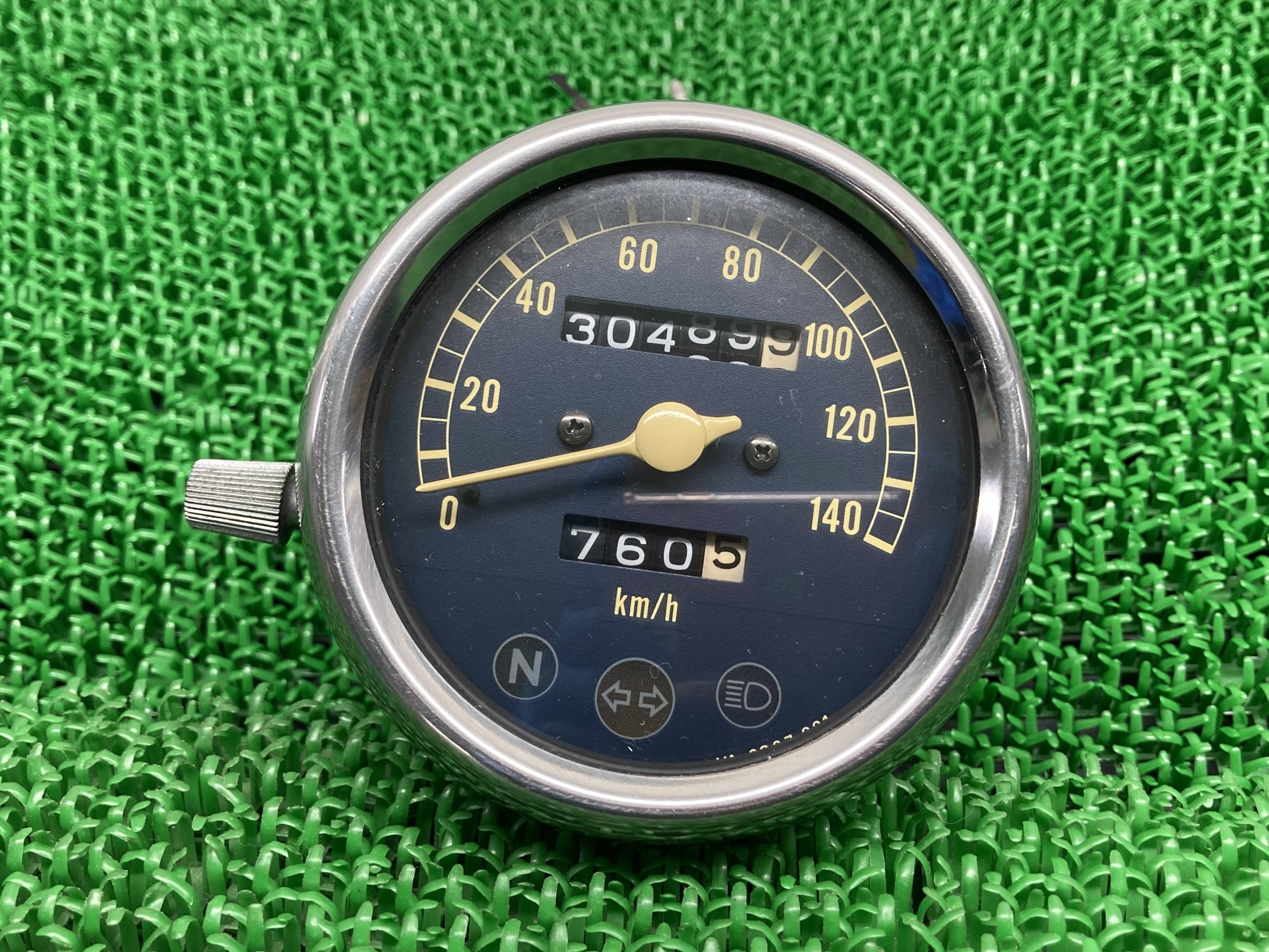 ビラーゴ250 スピードメーター YA-0807-001 ヤマハ 純正 バイク 部品 3DM XV250Virago 割れ欠け無し 品薄 希少品 車検 Genuine 【中古】 jY