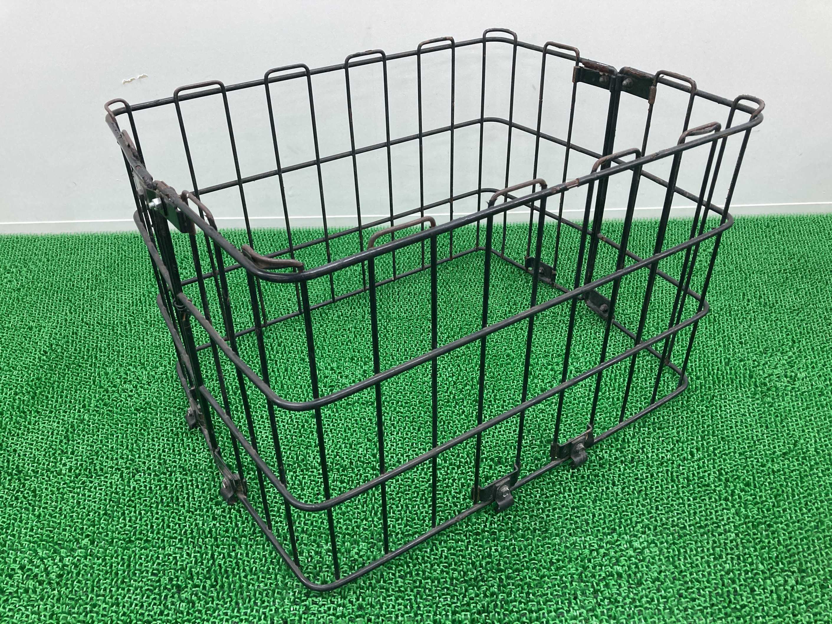 ジャイロアップ リアバスケット ホンダ 純正 バイク 部品 TA01 GyroUp オプション リアゲージ 修復素材に 品薄 車検 Genuine 【中古】 Ys