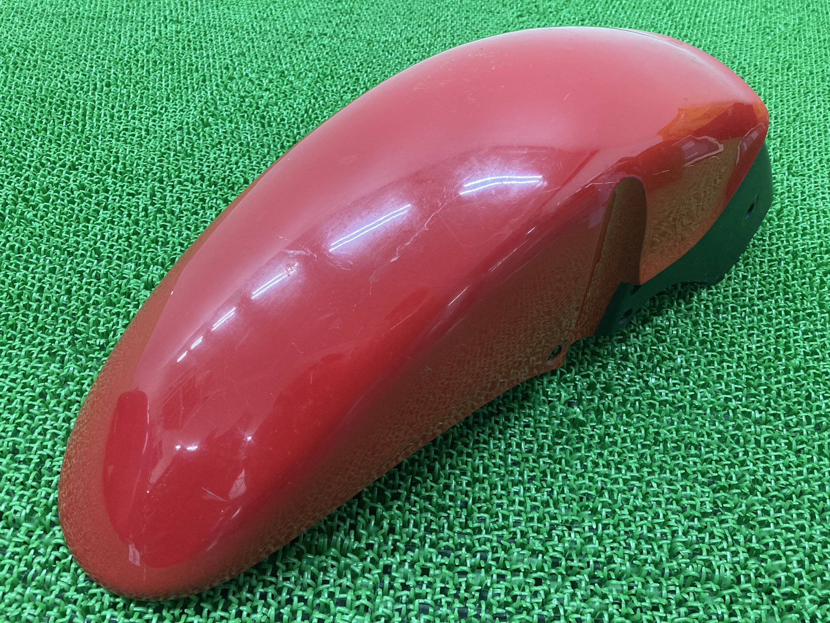 GPZ900R フロントフェンダー 赤 35004-1155 カワサキ 純正 バイク 部品 ZX900A 割れ欠け無し 品薄 希少品 車検 Genuine 【中古】 Bq｜ティーエスパーツ　店