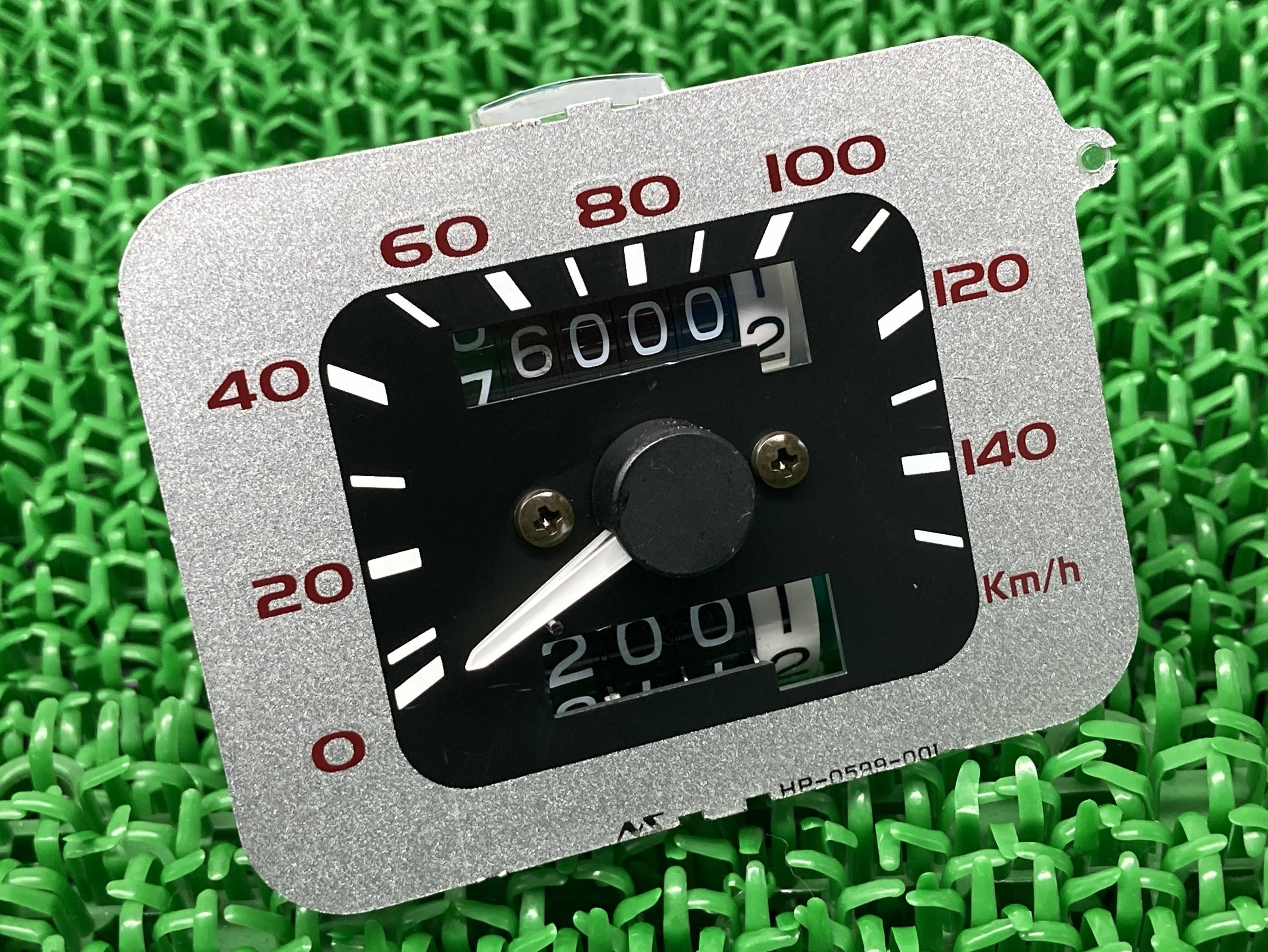 XR250モタード スピードメーター HP-0599-001 ホンダ 純正 バイク 部品 MD30 MOTARD 機能的問題なし お安くどうぞ 車検 Genuine 【中古】 rY