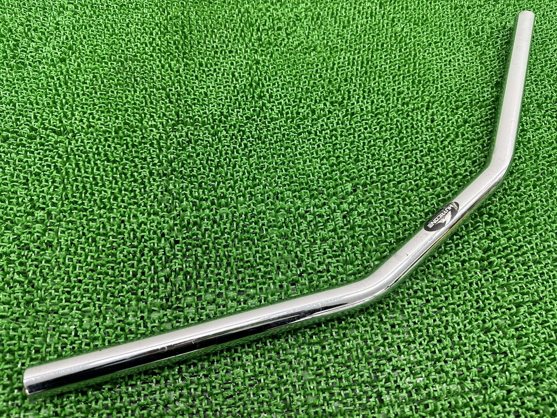 ハリケーン製ドラッグスター400 ハンドル 0151 社外 バイク 部品 4TR VH01J φ25.4 幅700mm フラットバー 【中古】 Ue