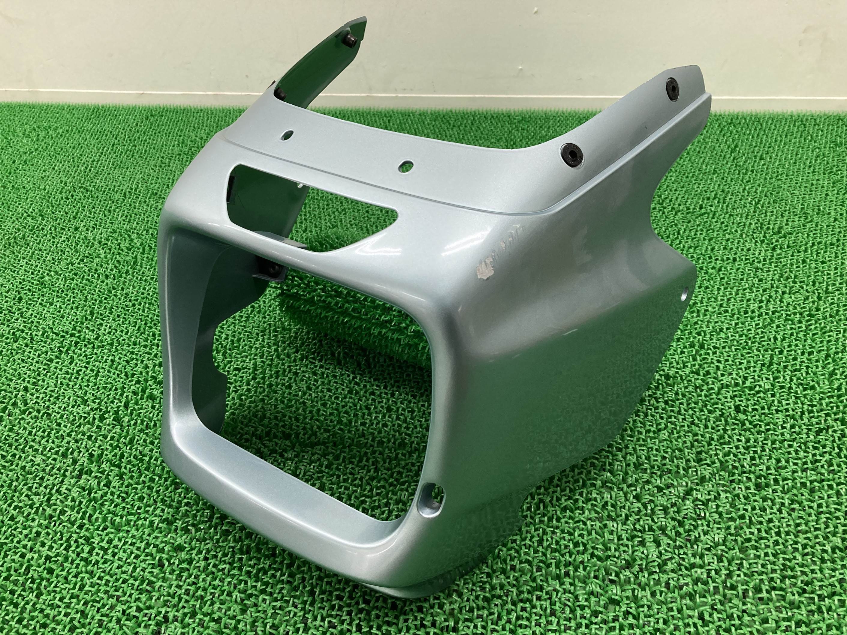 ZRX1100 アッパーカウル 水色 55028-1352 カワサキ 純正 バイク 部品 ZRT10C メタリックセレストシルバー ビキニカウル 修復素材やペイント素材に 品薄 車検 Genuine 【中古】 Bo