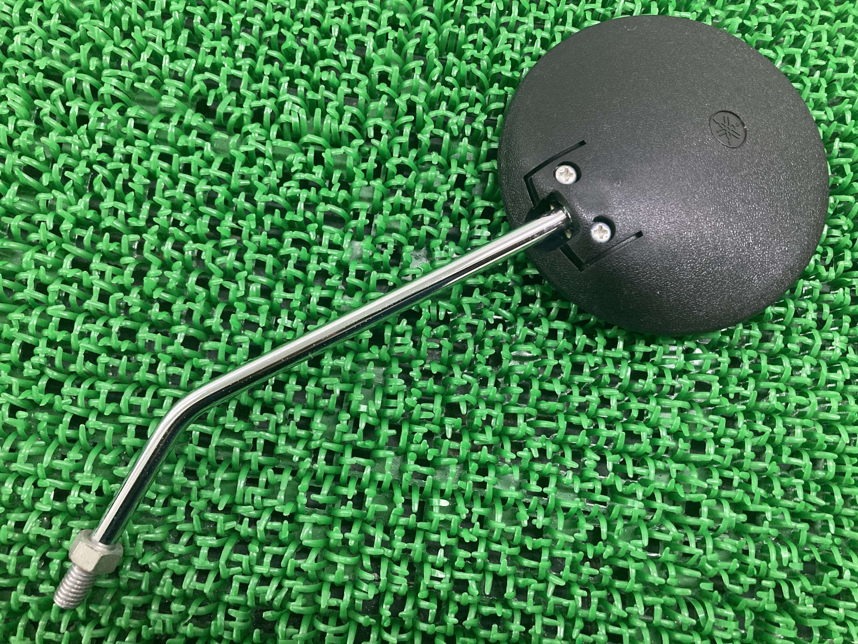 ジョグ ミラー 左 ヤマハ 純正 バイク 部品 27V 正8mm 初期型 当時物 音叉マーク ペリカン JOG コンディション良好 品薄 希少品 即日発送 車検 Genuine 【中古】 bC｜ティーエスパーツ　店