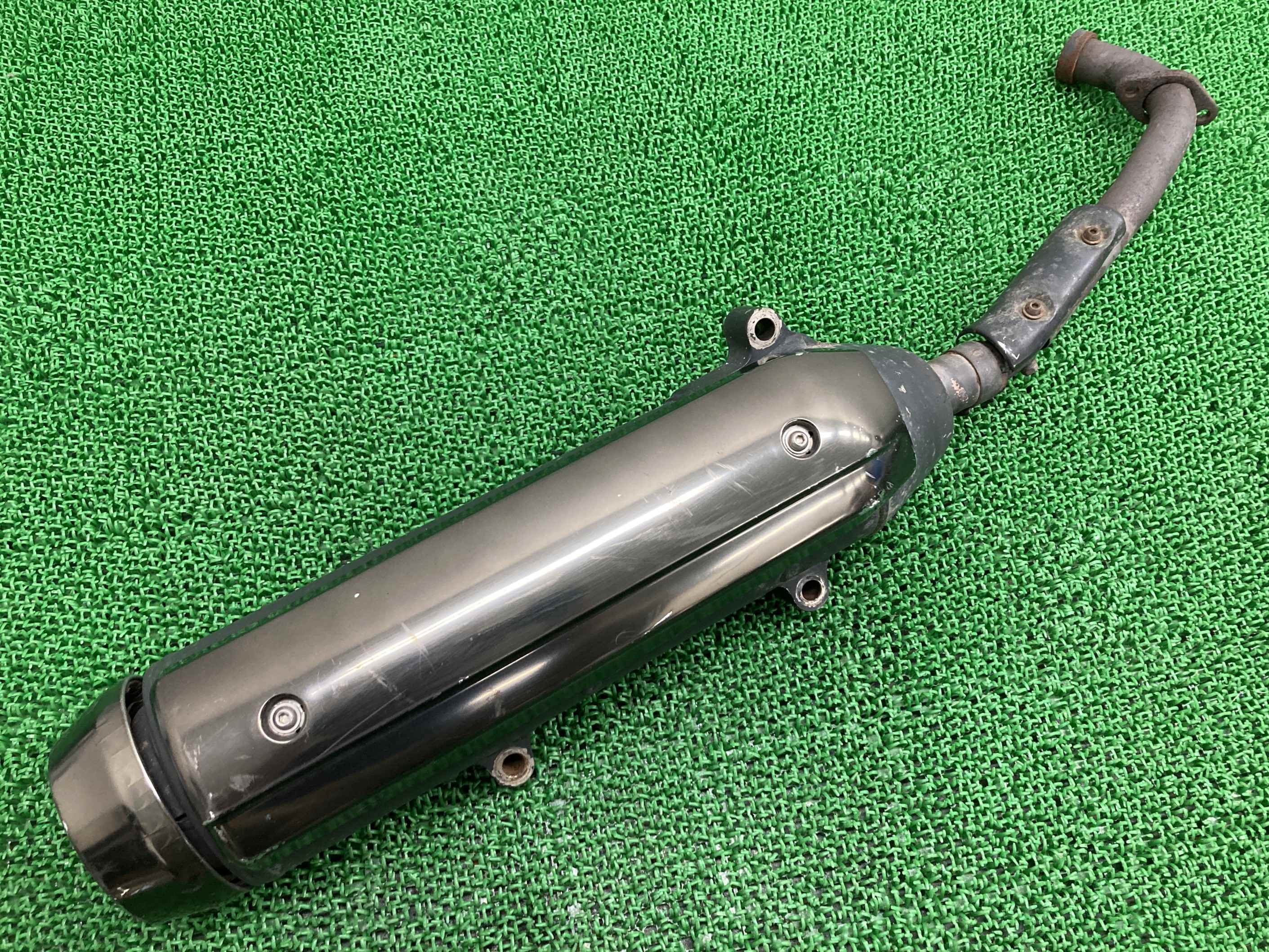 マジェスティ マフラー 5GM ヤマハ 純正 バイク 部品 SG03J Majesty YP250 フルエキ ヒートガード 凹み無し 車検 Genuine 【中古】 gY｜ティーエスパーツ　店