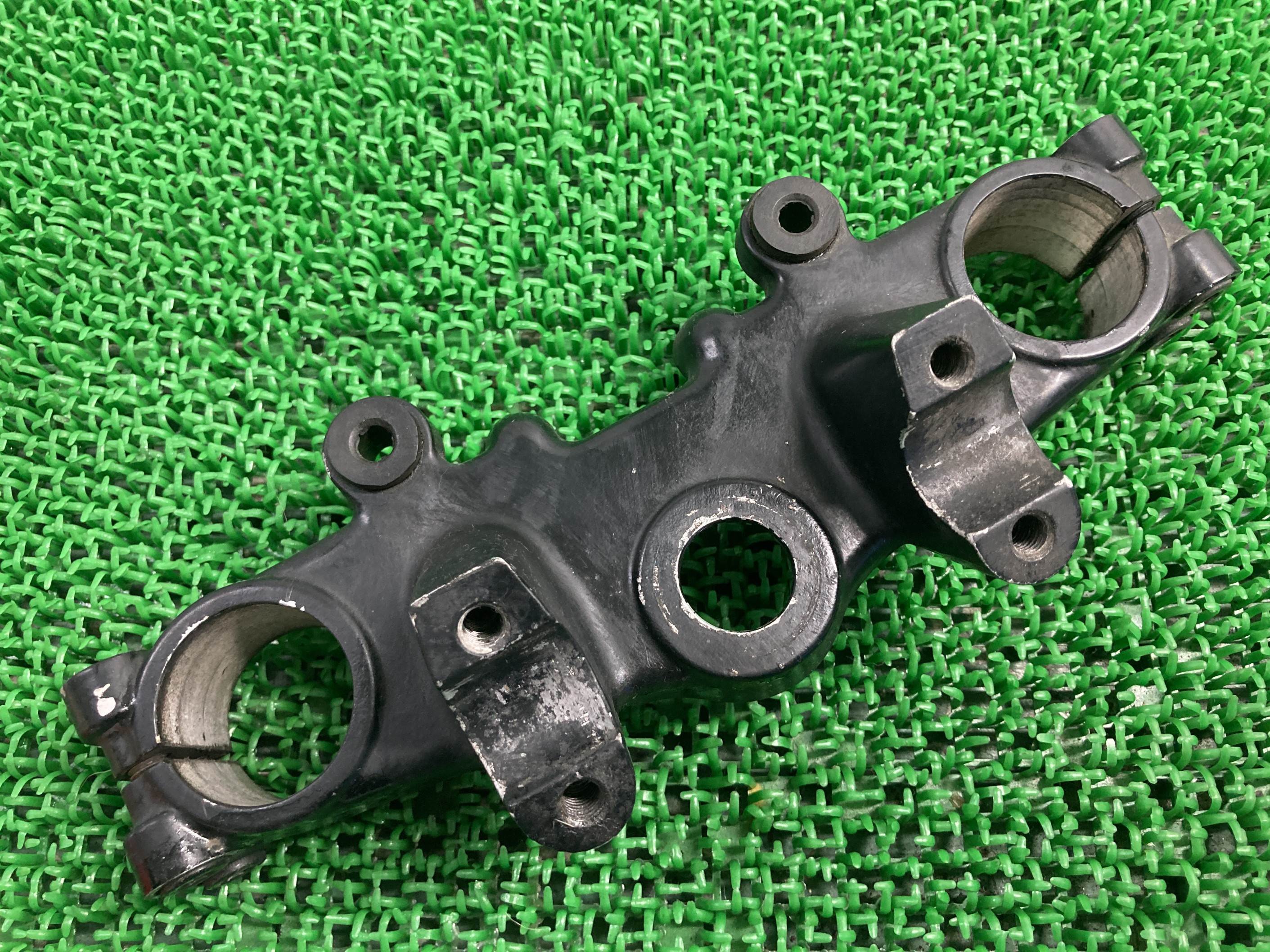 KLR650 トップブリッジ KL560A カワサキ 純正 バイク 部品 KL650A 38φ 当時物 曲がり無し 品薄 車検 Genuine 【中古】 wA|ティーエスパーツ 店