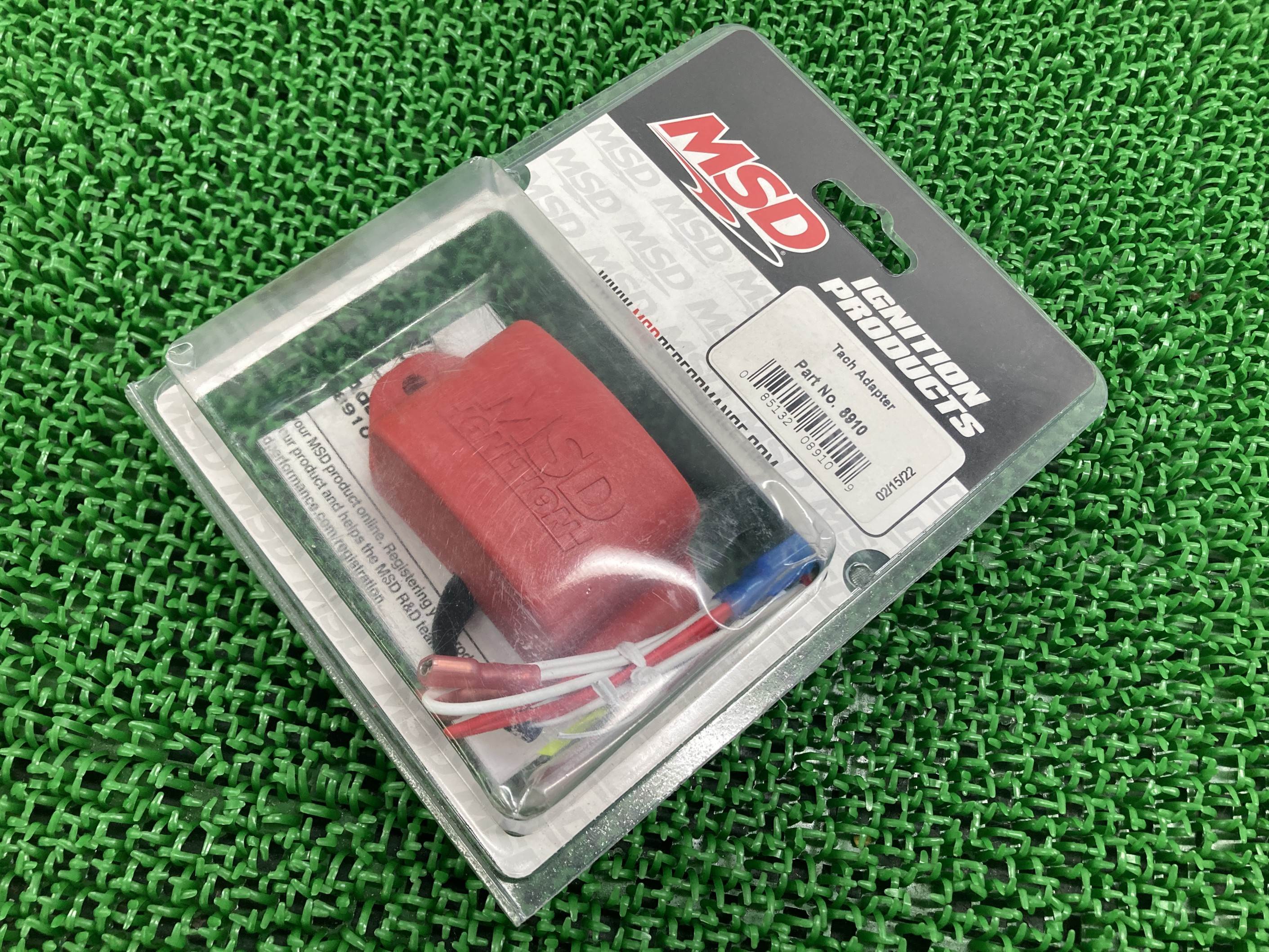 MSD製 タコメーターアダプター 8910 社外 中古 バイク 部品 未使用品 タコアダプター Fk|ティーエスパーツ 店