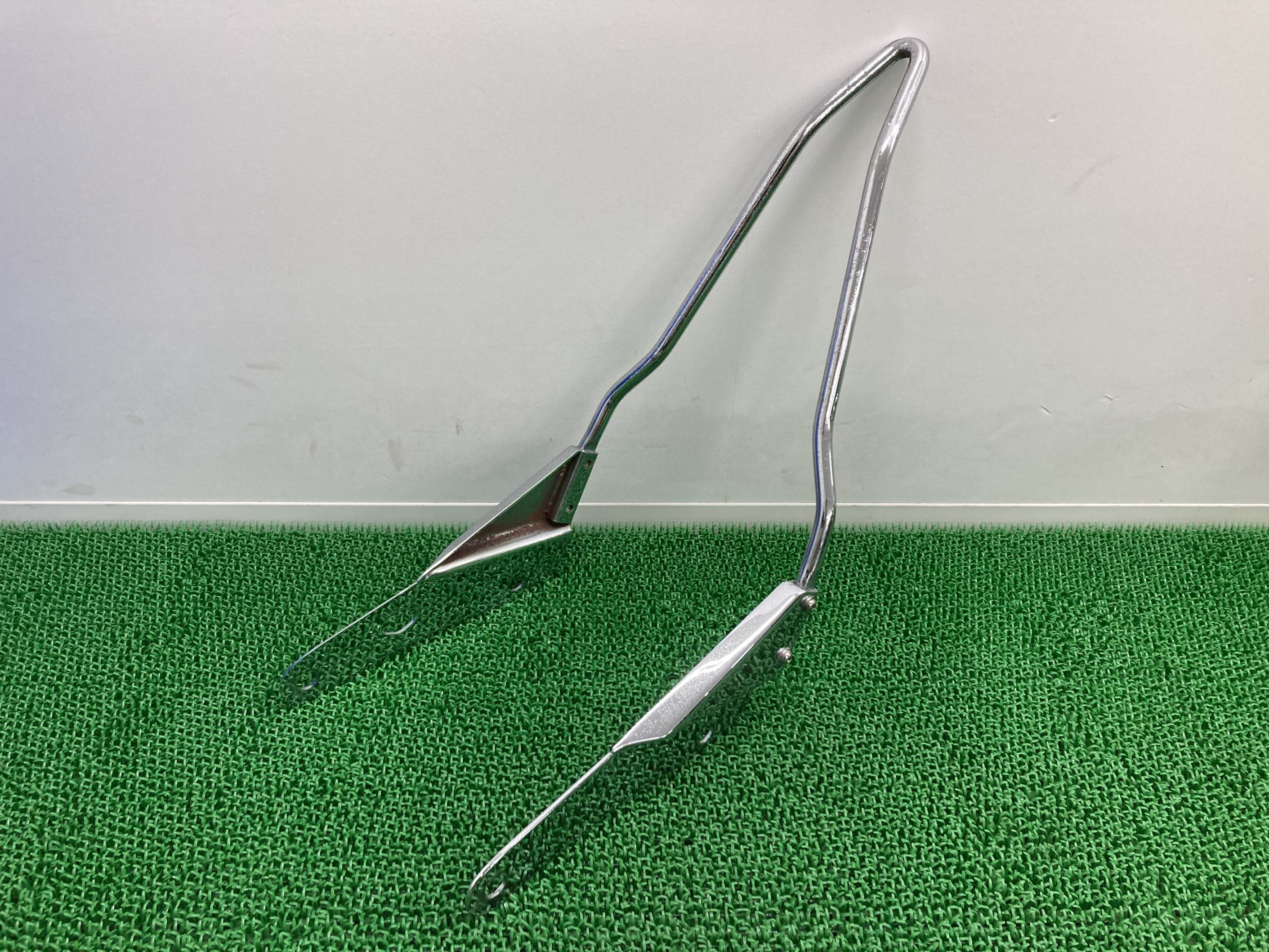 ハリケーン製ドラッグスター400 シーシーバー 社外 バイク 部品 4TR VH01J VH02J ピッチ185mm 高さ430mm ペイント素材に カスタム素材に 曲がり無し 【中古】 mK｜ティーエスパーツ　店