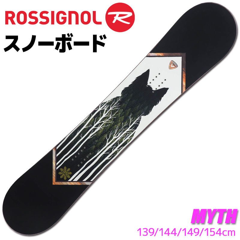 【百貨店SALE押さえる通貨価値】ロシニョール スノーボード レディース 23-24 MYTH REMN401 139/144/149/154珊 板単品 無償性表現スタイル 未経験者におすすめ 【電子メイル便不可・宅配便送りとどける】
