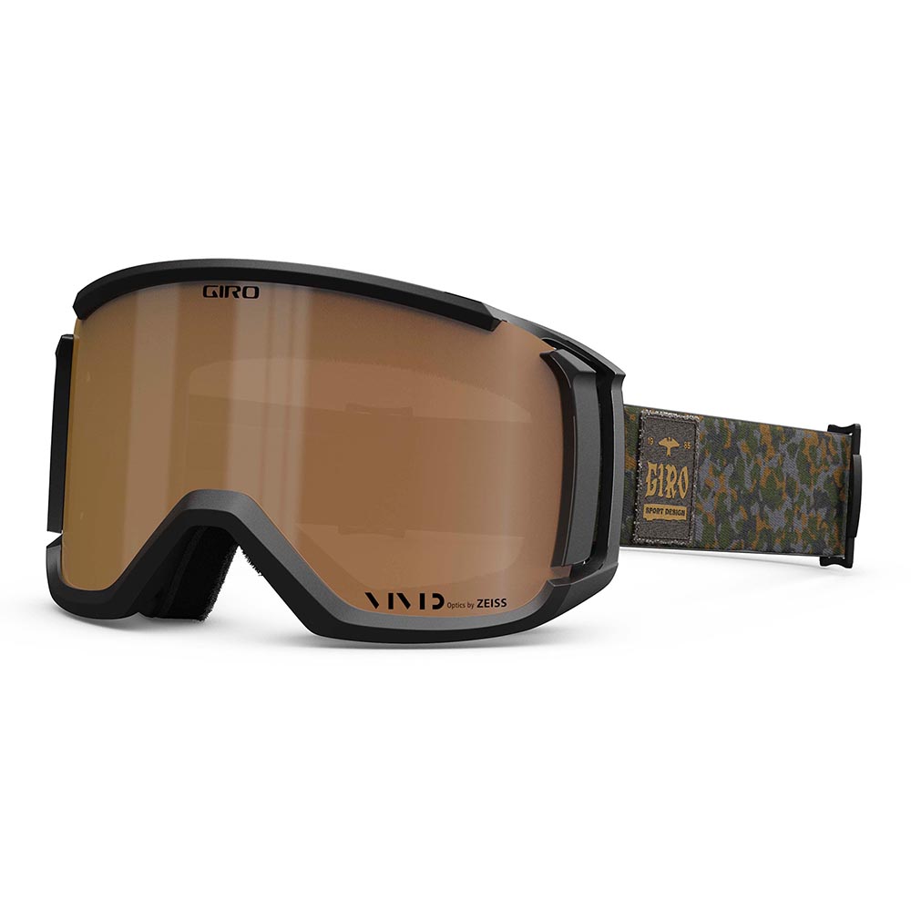 【アウトレット】スノーゴーグル GIRO 23-24 REVOLT AF 7156258 TORT SILENCER CAMO VIVID Petrol ダブルレンズ ヘルメット対応 スキー スノーボード 型落ち 旧モデル【メール便不可・宅配便配送】
