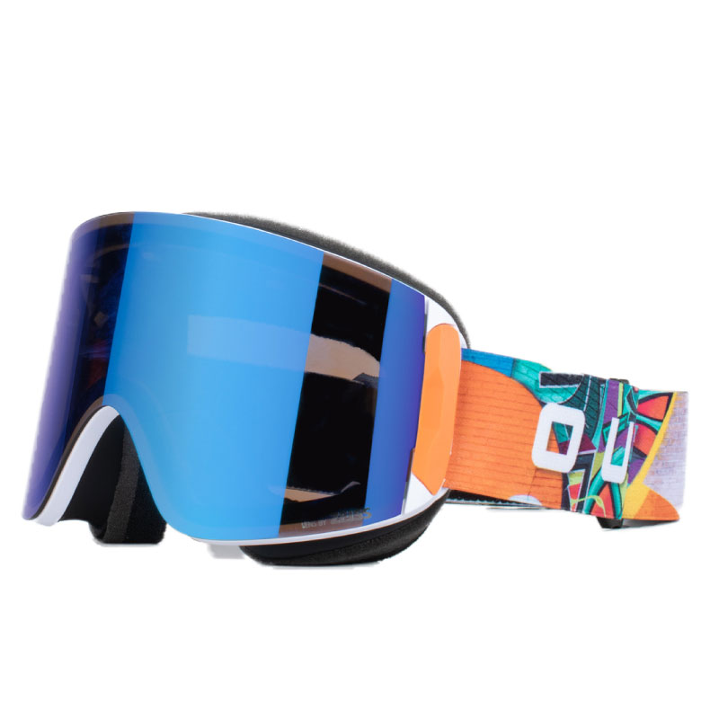 スノーゴーグル OUT OF 24-25 WXG6004 KATANA Graffiti / Blue MCI 大人用 ゴーグル ミラー メンズ レディース アウトオブ スキー スノーボード【RCP】【メール便不可・宅配便配送】｜TechnicalSport PASSO