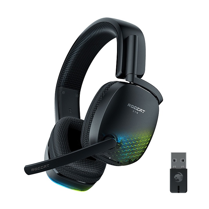 楽天市場】ROCCAT ゲーミングヘッドセット Syn Max Air