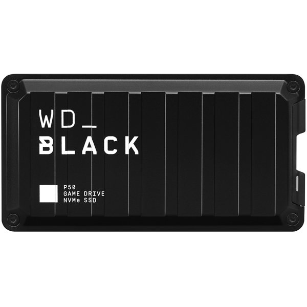 WDBA3S0020BBK-JESN 外付けSSD USB-C＋USB-A接続 ゲーム用 ブラック [2TB /ポータブル型]