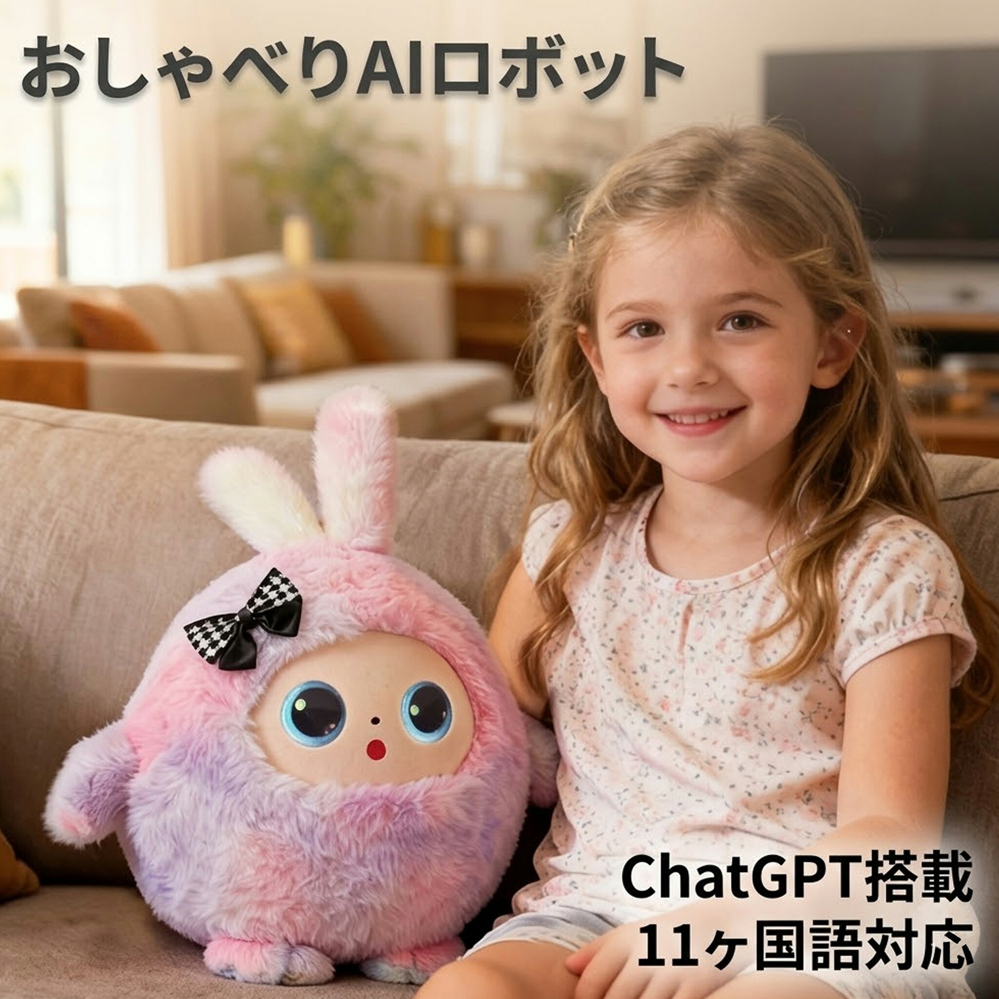 人工知能学ぬいぐるみ うさぎ ぬいぐるみ 日本語相応う 11言葉づかい ChatGPT相応う 気味合い書きあらわすの瞳 語り合う 学び取る 自動人形 陰電子愛玩動物 遊び道具 英語 赤ちゃん 孫 生まれ落ちる日差し上げ物 差し上げ物 こどもの日 お坊っちゃん 御姉さん 小学生 知育遊び道具 3歳以上 生まれ落ちる日差し上げ物 赤ちゃん 寝かしつけ 1年引き受ける