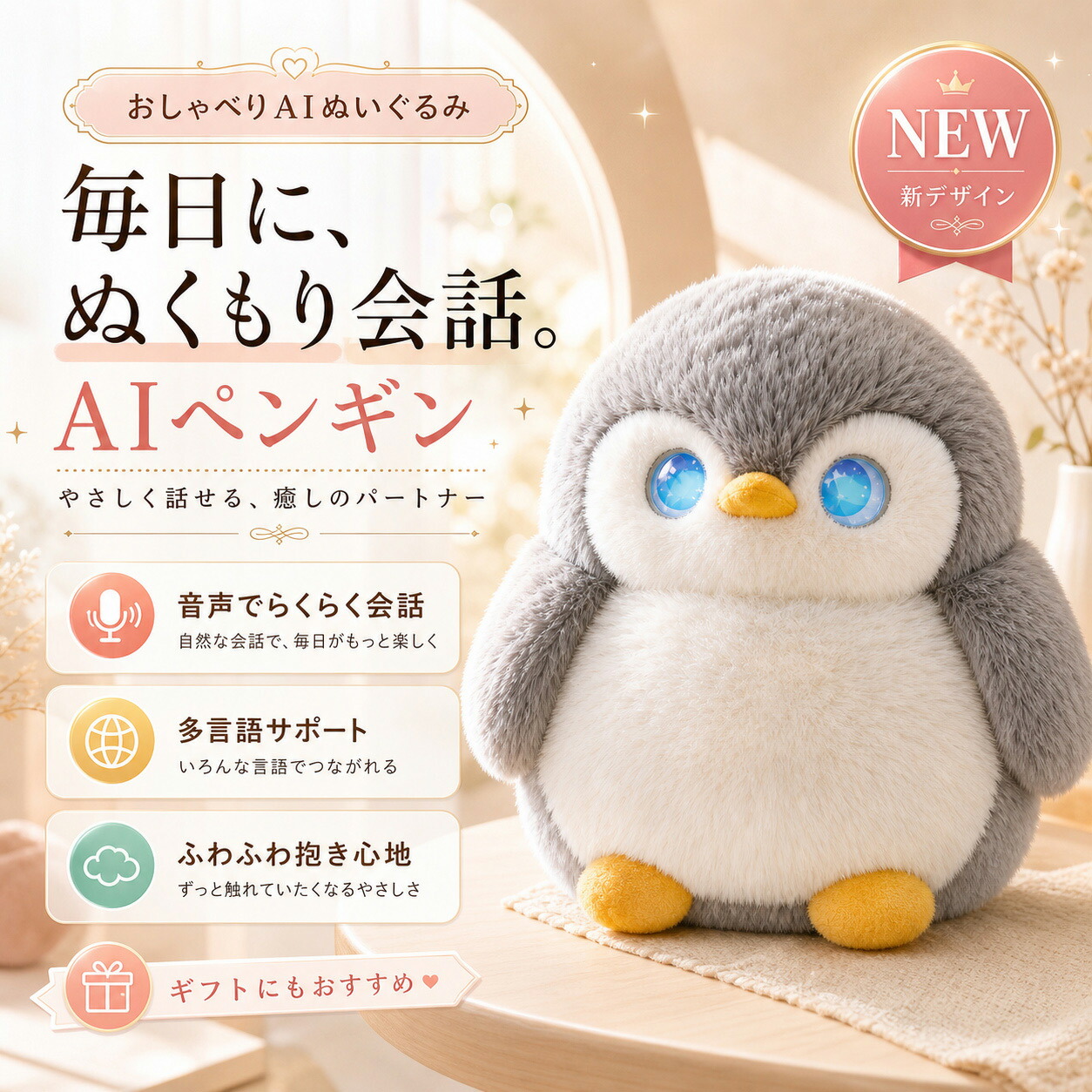ぬいぐるみ ai 陰電子愛玩動物 人工知能学語らい ぬいぐるみ ChatGPT積み上げる 語り合う 知育遊び道具 66言葉づかい相応う 日本語 英語学び取る 赤ちゃん知育 お年老い 癒し 見守り 交通 自動人形 Type-C申し受ける 差し上げ物 差し上げ物 生まれ落ちる日 敬老の日 母の日 父の日 クリスマス 多言語相応う お祖父ちゃん お祖母ちゃん 身寄り