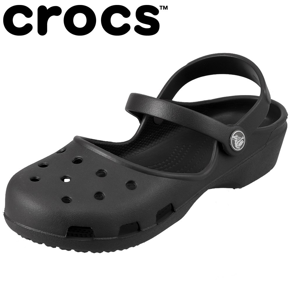 楽天市場 クロックス Crocs 2494 レディース靴 サンダル 軽量 軽い クッション性 大きいサイズ対応 ブラック Sp Shoe Plaza シュープラザ