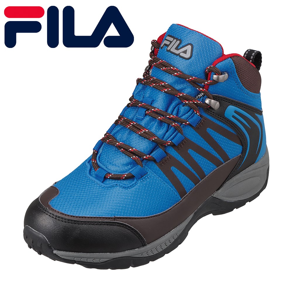 楽天市場 フィラ Fila Fc 6211 メンズ靴 靴 シューズ 2e相当 アウトドアシューズ 防水 透湿 ハイキング トレッキング 小さいサイズ対応 大きいサイズ対応 ブルー Sp Shoe Plaza シュープラザ