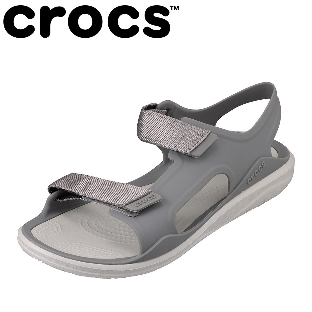 楽天市場 クロックス Crocs 6527 レディース靴 靴 シューズ 3e相当 サンダル 軽量 軽い クッション性 フィット ピッタリ ライトグレー ホワイト Sp Shoe Plaza シュープラザ