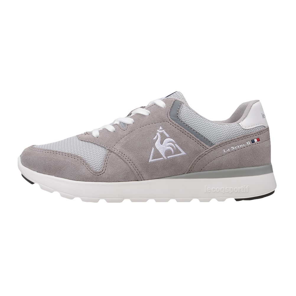 楽天市場 ルコックスポルティフ Le Coq Sportif Ql3pjc00gw レディース靴 靴 シューズ 3e相当 スニーカー シンプル 人気 La セーヌ Ll ワイド フランスニット 大きいサイズ対応 グレー Sp Shoe Plaza シュープラザ