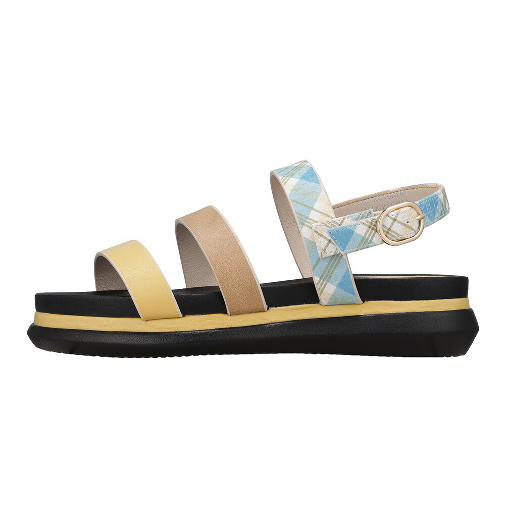 楽天市場 クローバーリーフ Cloverleaf Cl 0034 レディース靴 靴 シューズ 2e相当 サンダル スポーツサンダル スポサン By あしながおじさん 人気 ブランド イエローコンビ Sp Shoe Plaza シュープラザ