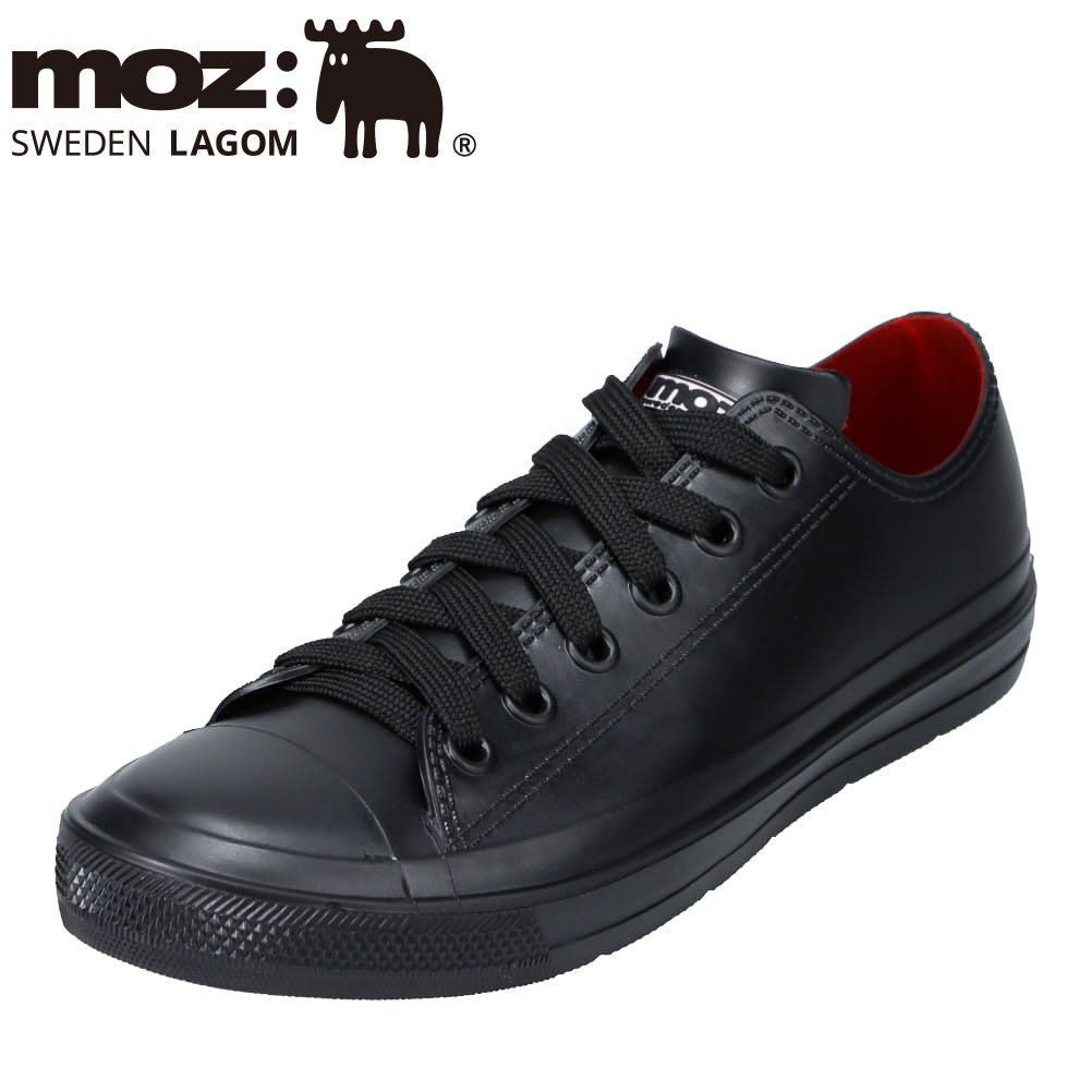モズ スウェーデン MOZ sweden ZZB8416 レディース靴 靴 シューズ 2E相当 レイン・スノー スニーカー 防水 雨の日 ローカット ブラック SP
