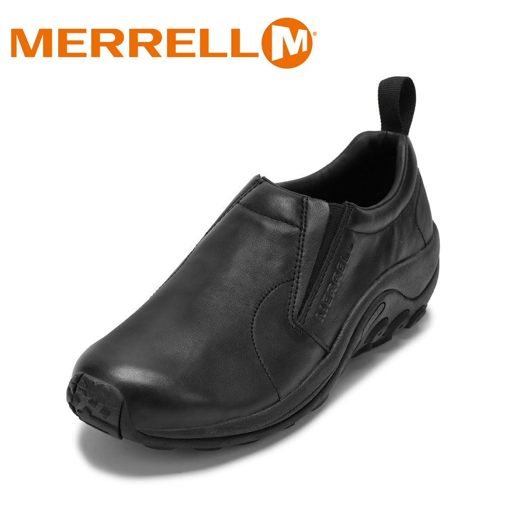 【全品P5倍！17日09:59まで】メレル MERRELL J17199 メンズ靴 靴 シューズ 2E相当 スニーカー 耐久性 レザー ストレッチ 衝撃吸収 クッション性 軽量 人気 ブランド ブラック SP