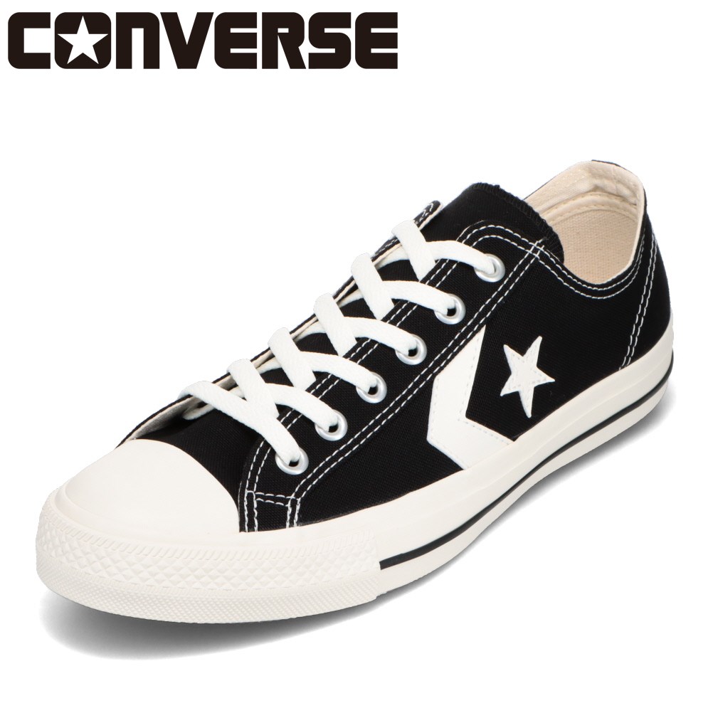 コンバース CONVERSE 34201850M メンズ靴 靴 シューズ 3E相当 スニーカー シンプル 星 アレンジモデル 人気 ブランド ブラック SP