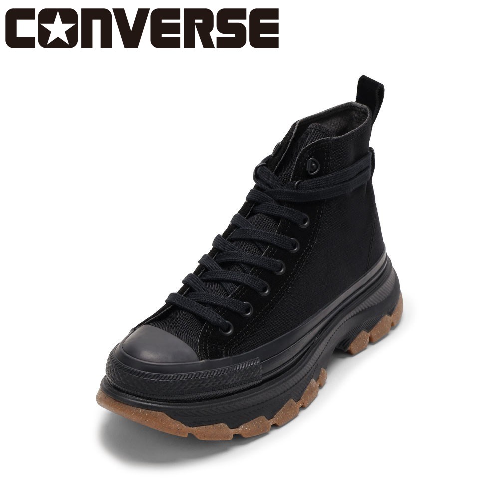 CONVERSE ブラック 厚底シューズ 楽天市場】コンバース スニーカー メンズ 靴 ハイカット 黒 ブラック