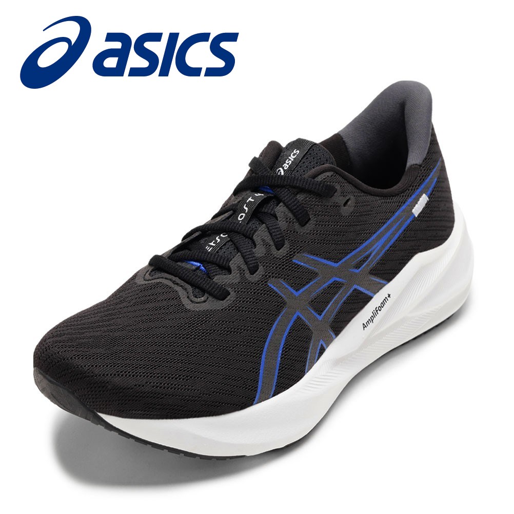 アシックス asics 1011B982.002M メンズ靴 靴 シューズ 3E スニーカー 駈けっくらシューズ 軽さ VERSABLAST 4 ローカットスニーカー パステル色の 手向かい性 一般受け ブランド名 黒いこと×青色 SP