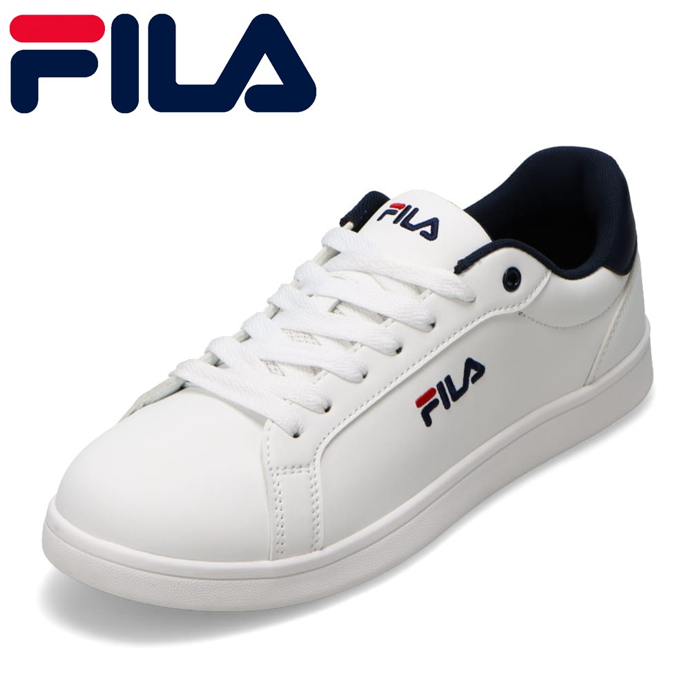 FILA スニーカー　ホワイト/ネイビー Distorter Premium / ディストーター プレミアム カジュアル厚底