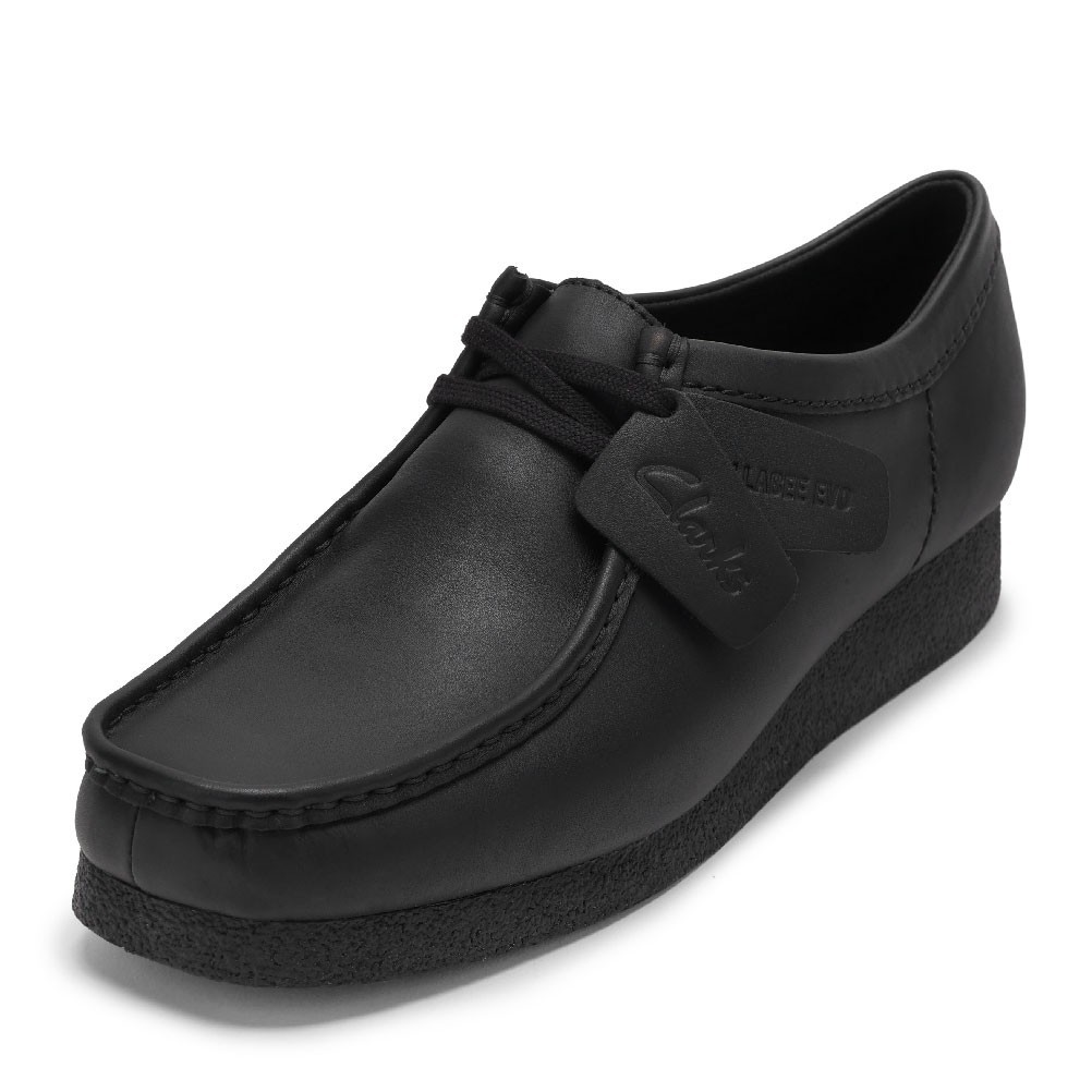 クラークス Clarks 26177832 メンズ靴 靴 シューズ 3E好いかげんに 心地よい シューズ モカシン 雨合羽 雨 WallabeeEVO WP ワラビーエヴォ お水校正刷り なめし革 座蒲団性 耐久性 手持ち部分力 天然ゴム 一般受け ブランド名 黒いこと SP