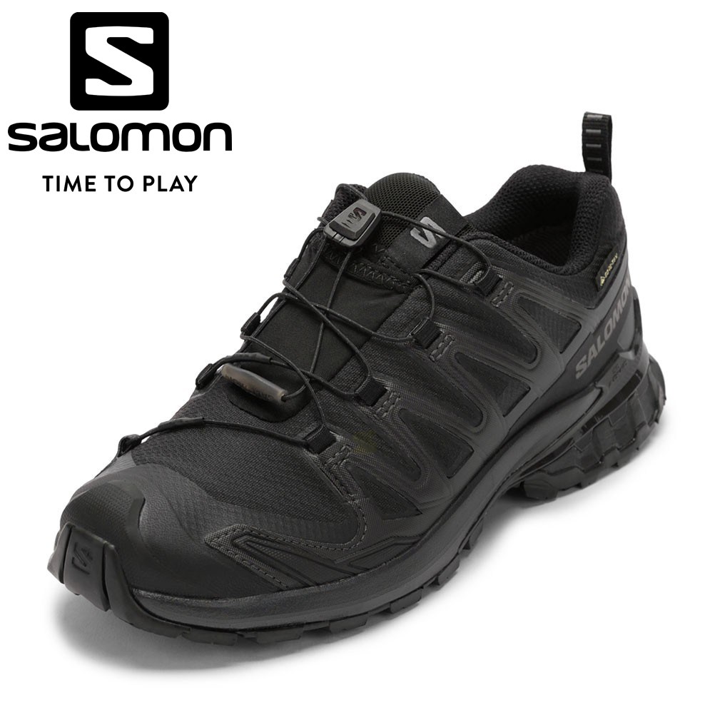 【全品P10倍！6日～9日まで】サロモン SALOMON L47270800 レディース靴 靴 シューズ 2E スニーカー トレイル幽客 トレラン シューズ 雨合羽 XA PRO 3D V9 GTX GORE-TEX 耐久性 手持ち部分 ローカットスニーカー 一般受け ブランド名 黒いこと SP