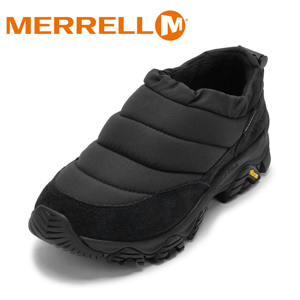 メレル MERRELL J5006755W レディース靴 靴 シューズ 2E ダウンシューズ 防寒 防水 COLDPACK 3 ZERO THERMO WATERPROOF コールドパック 3 ゼロ サーモ ウォータープルーフ 保温 透湿 撥水 軽量 ショートブーツ ウィンターブーツ ブラック SP
