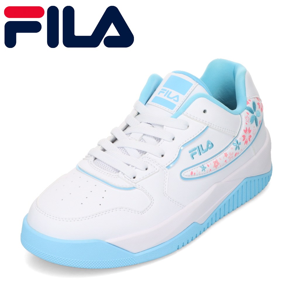 【全品P15倍！10日00:00～24H限定】フィラ FILA FC-4226WWHSB レディース靴 靴 シューズ 2E スニーカー ダンス スポーツ 室内履き コート シューズ 軽量 抗菌 防臭 Tattica3 ノンマーキング 屈曲性 ローカットスニーカー 人気 ブランド ホワイト×ライトブルー SP